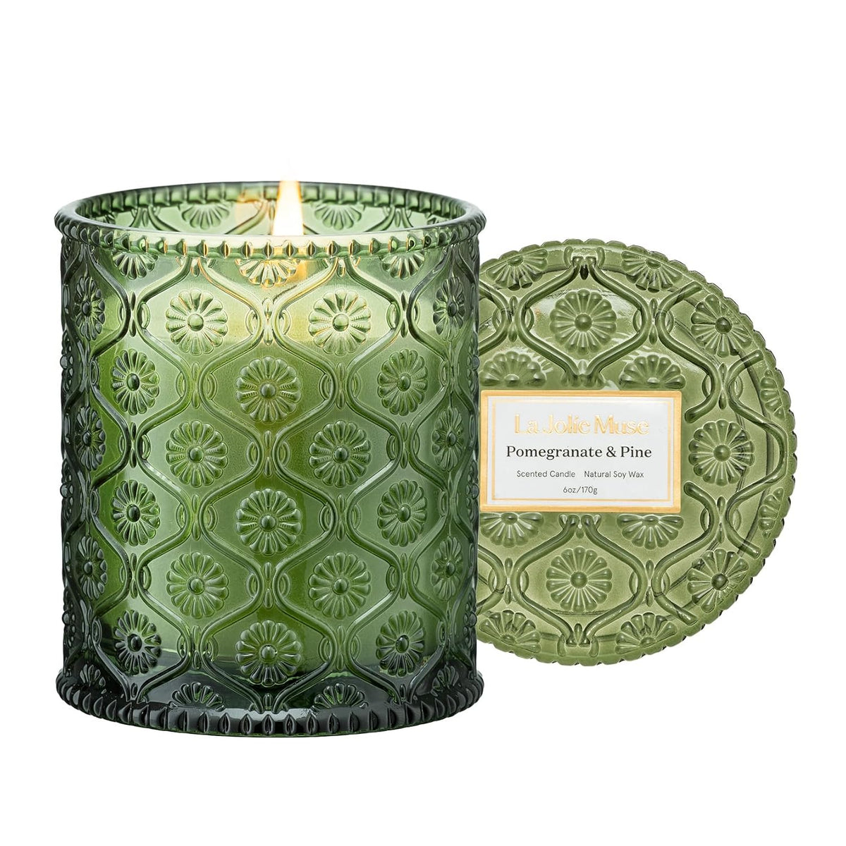 LA JOLIE MUSE Pine & Pomegranate Candle