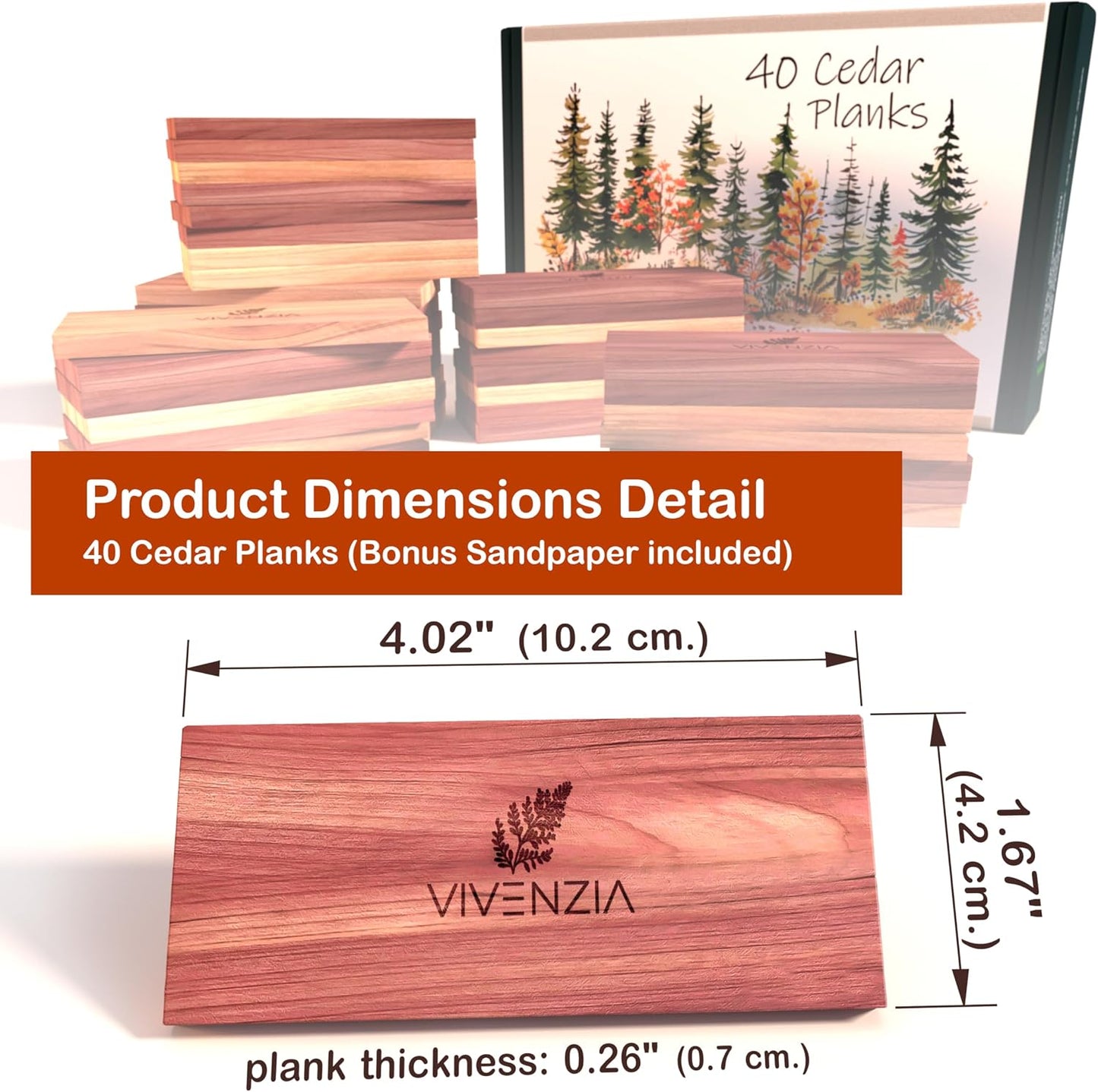 Cedar Blocks for Clothes Storage 80 pcs: 40 Planks, 15 Hang-ups & 25 Balls. Aromatic Cedar for Closets, Aromatic Hangers & Drawer Fresheners, Chemical-Free Protection for Fabrics.