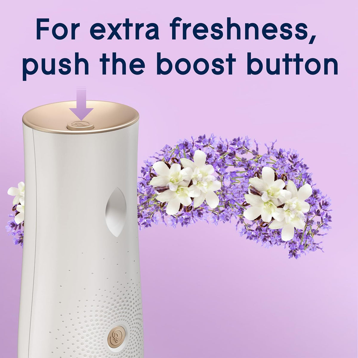 Glade Automatic Spray Refill, Air Freshener for Home and Bathroom, Lavender &amp; Vanilla, 6.2 Oz, 2 Count