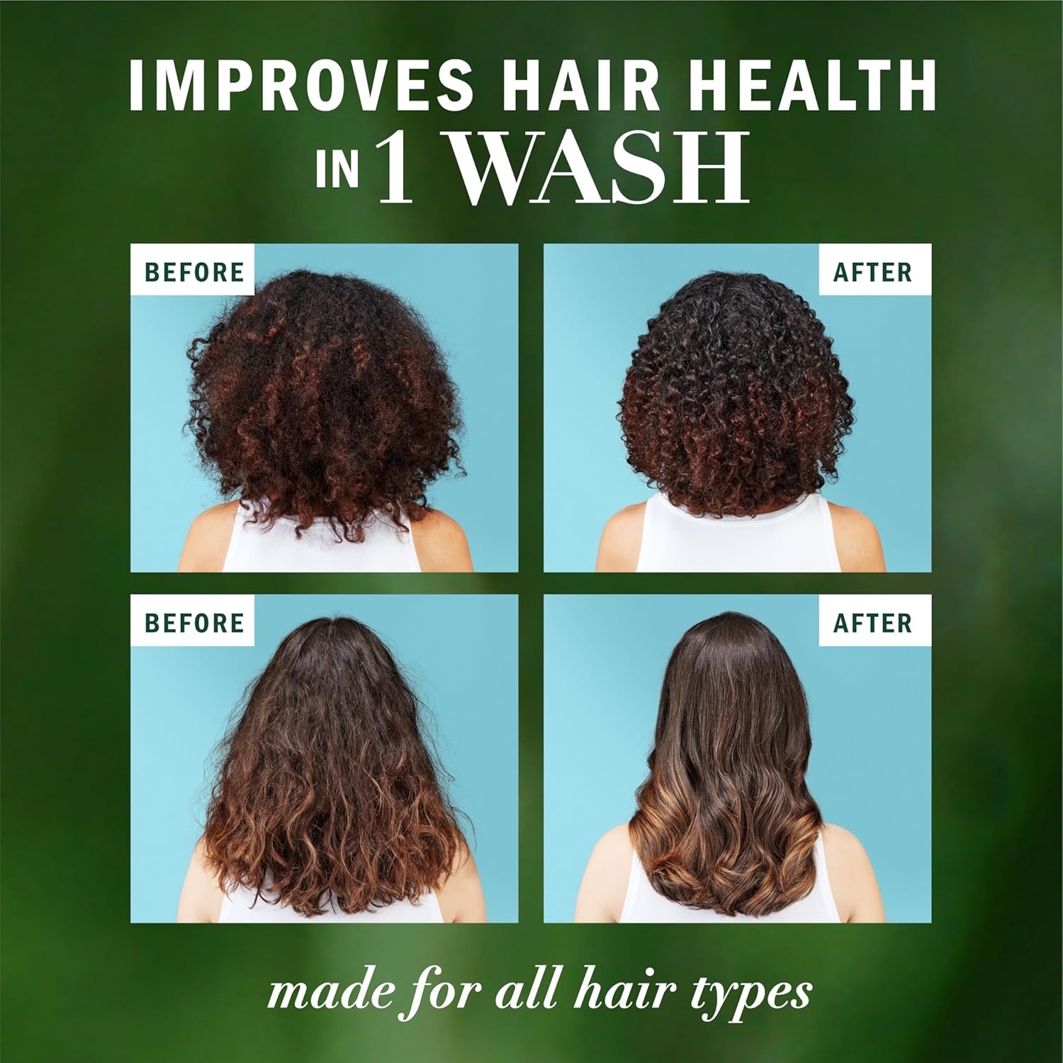 Herbal Essences Argan Oil Paraben Free Shampoo, Hair Repair, 20.2 fl oz, with Certified Camellia Oil and Aloe Vera, For All Hair Types, Especially Damaged Hair