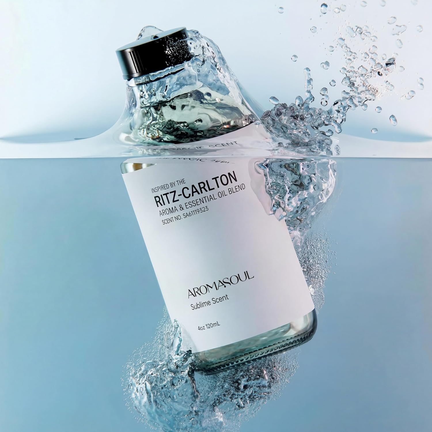 Hotel Diffuser Oil Inspired by Ritz-Carlton Scent - Premium Fragrance Oil No. SA61119323 for Ultrasonic and Waterless Diffuser - 120 mL, 4 fl oz