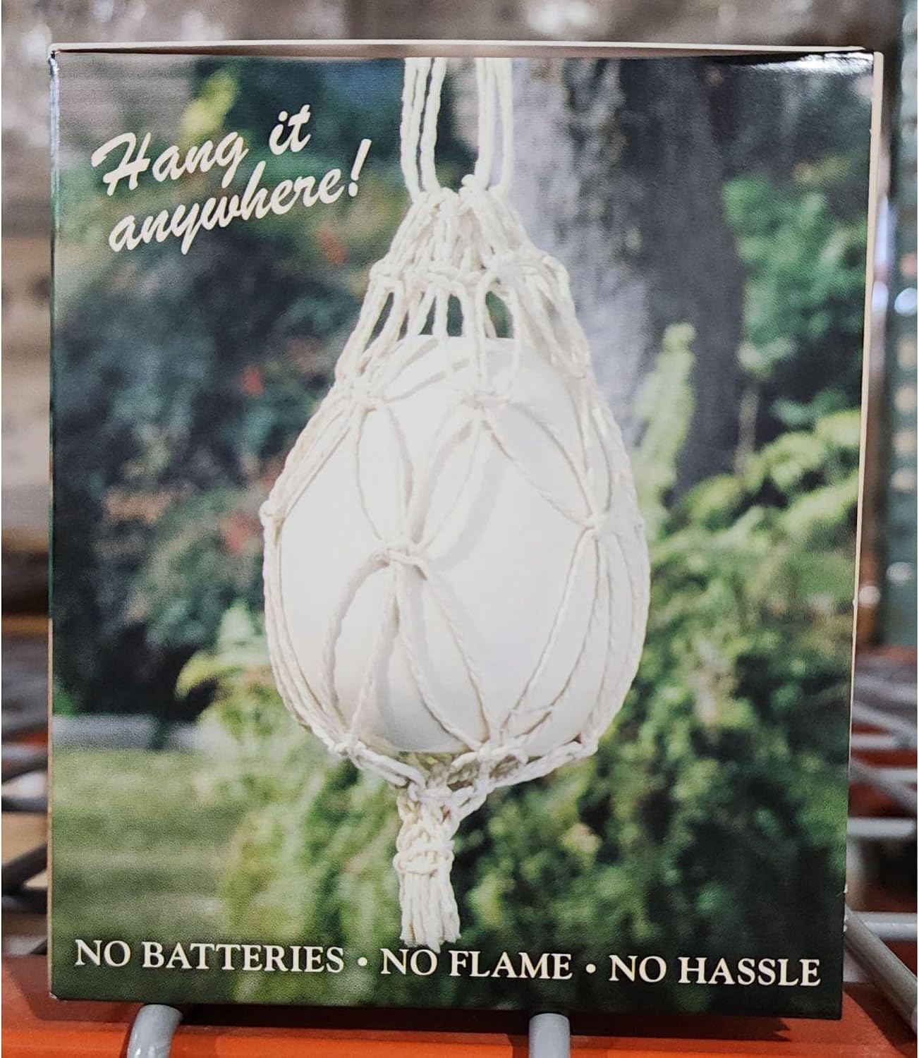 Skeeter Screen Patio Egg Diffuser – Decorative Essential Oil Set with 3-Month Supply – No Flame or Power – Includes Beaker & Netting – Patios, Garages, Stables – Covers Up to 300 Sq Ft