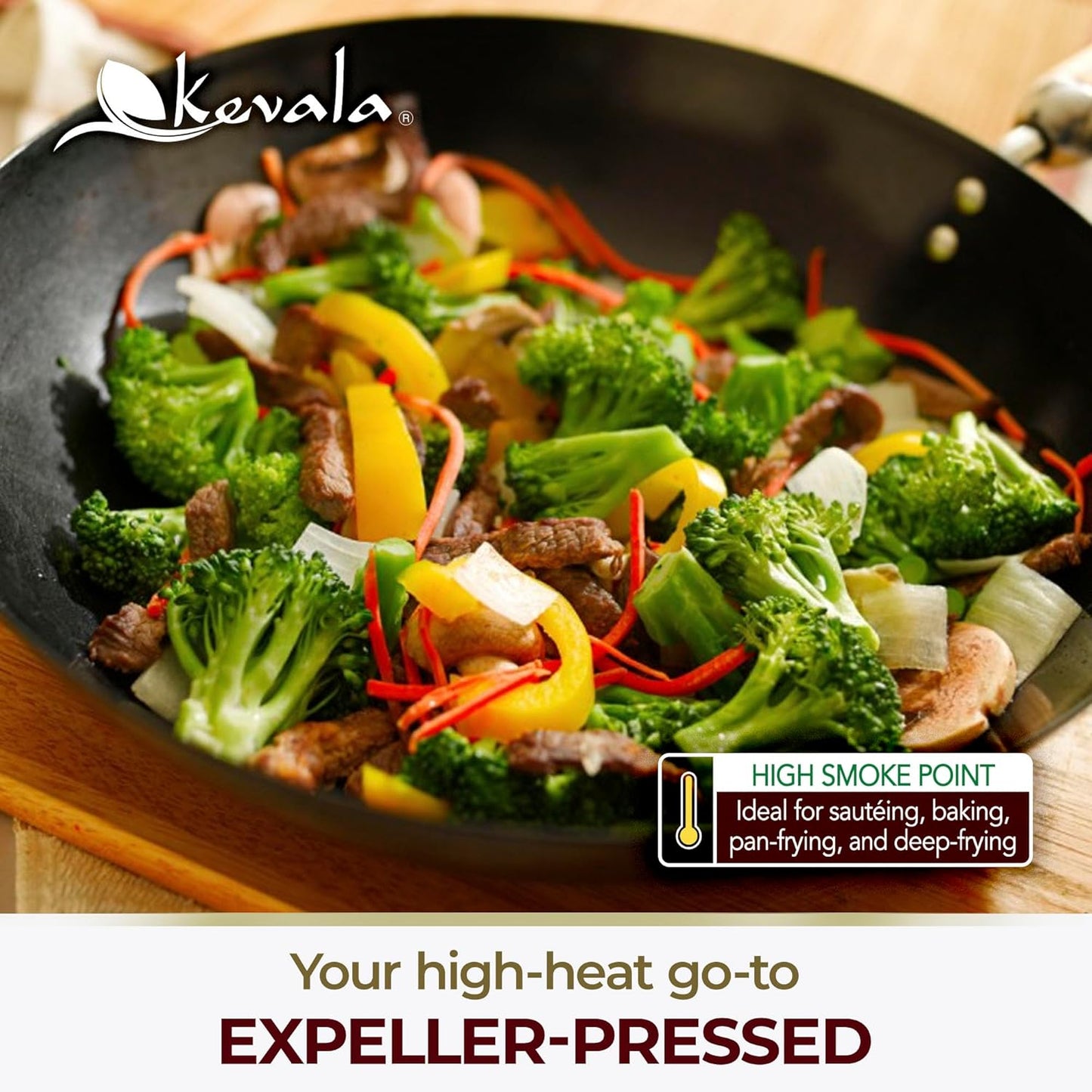 Kevala Grapeseed Oil - Nutritious Oil Great for Cooking and Beauty, Made with Carefully Selected Grapes, Perfect Base with Natural Flavor for an Organic Salad Dressing, Vitamin E Source, 64 fl oz