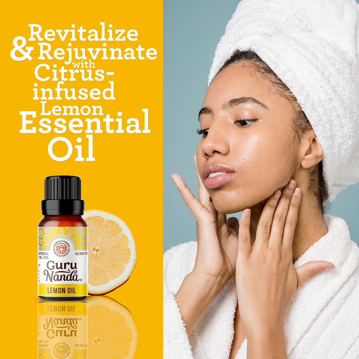 GuruNanda Lemon Essential Oil