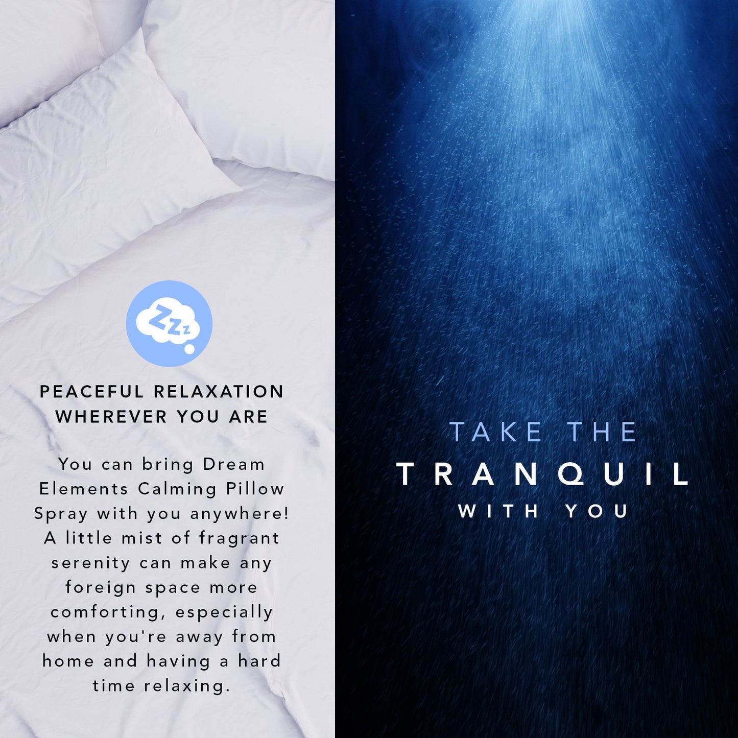 Calming Pillow Spray -- for Relaxation and Deep, Restful Sleep - Soothing Essential Oil Blend - Formulated with Lavender - Orange - Ylang-Ylang - Chamomile - and Vetiver (4oz)