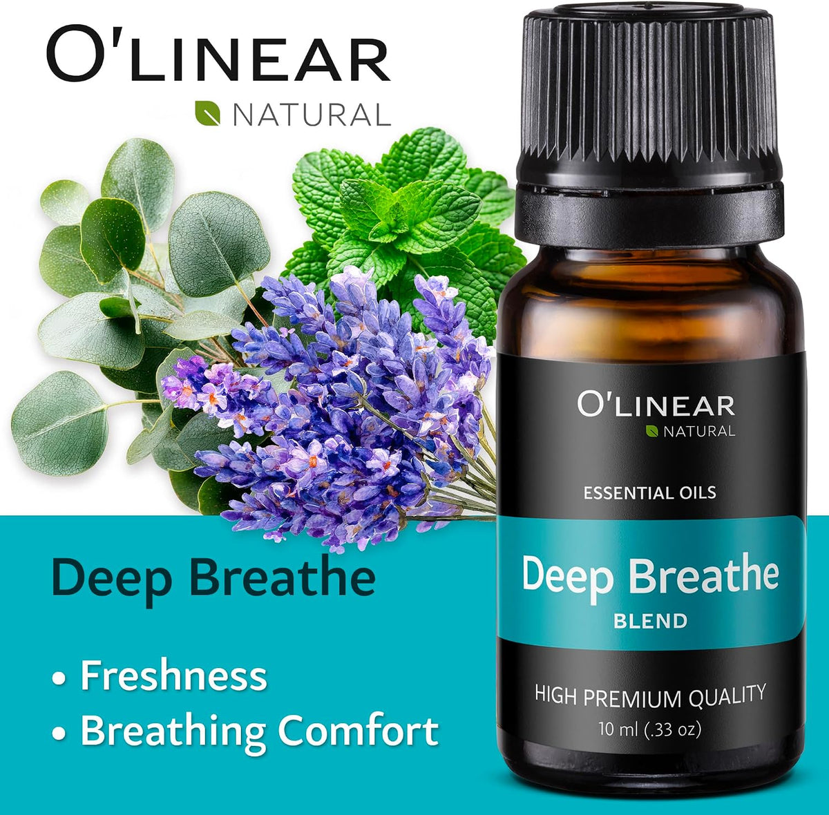 O'linear Top 6 Blends Essential Oils Set - Aromatherapy Diffuser Blends for Sleep