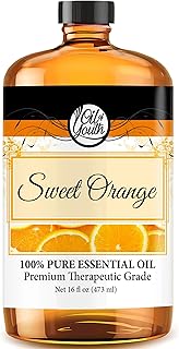 Oil of Youth - Orange Essential Oil (16oz Bulk) Pure Essential Oil for Calming, Relaxing, Aromatherapy, Diffuser