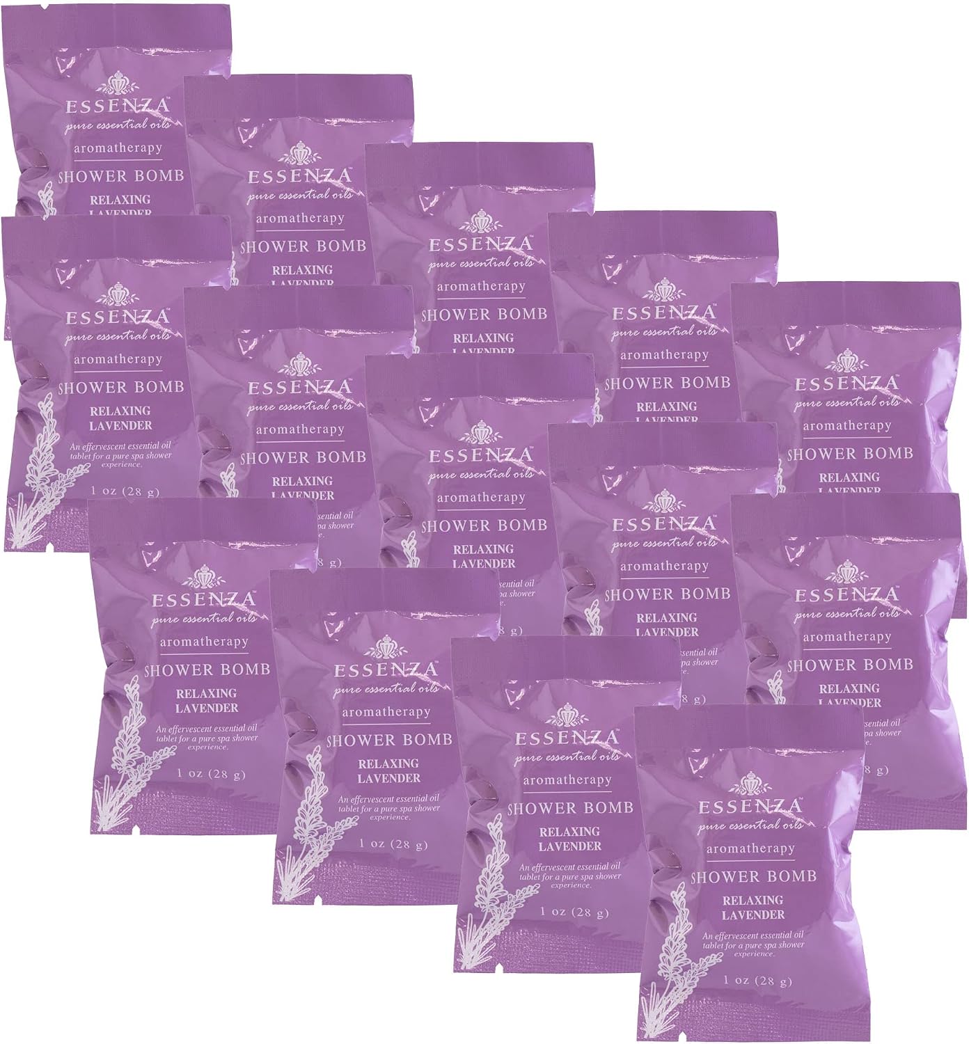 Essenza Shower Bombs (Lavender, 14 pc)
