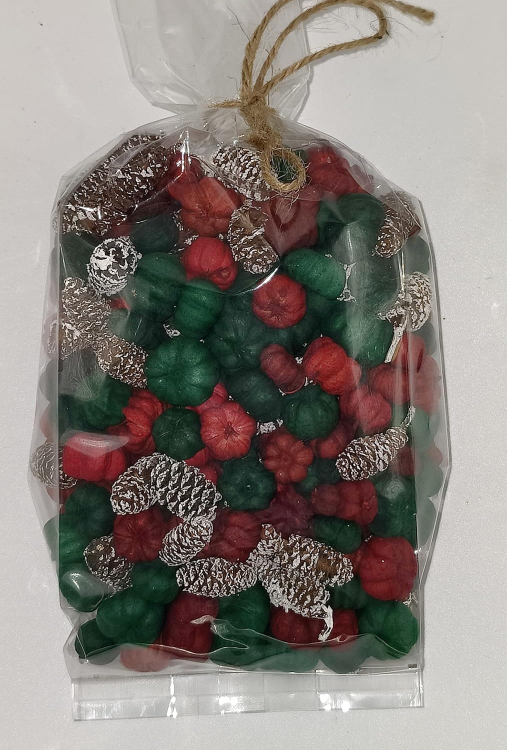 On The Bright Side Mini Putka and Frosted Birch Blend, Good for Christmas Potpourri and Bowl Fillers 4 Heaping Cups, (OTBSRPP35)