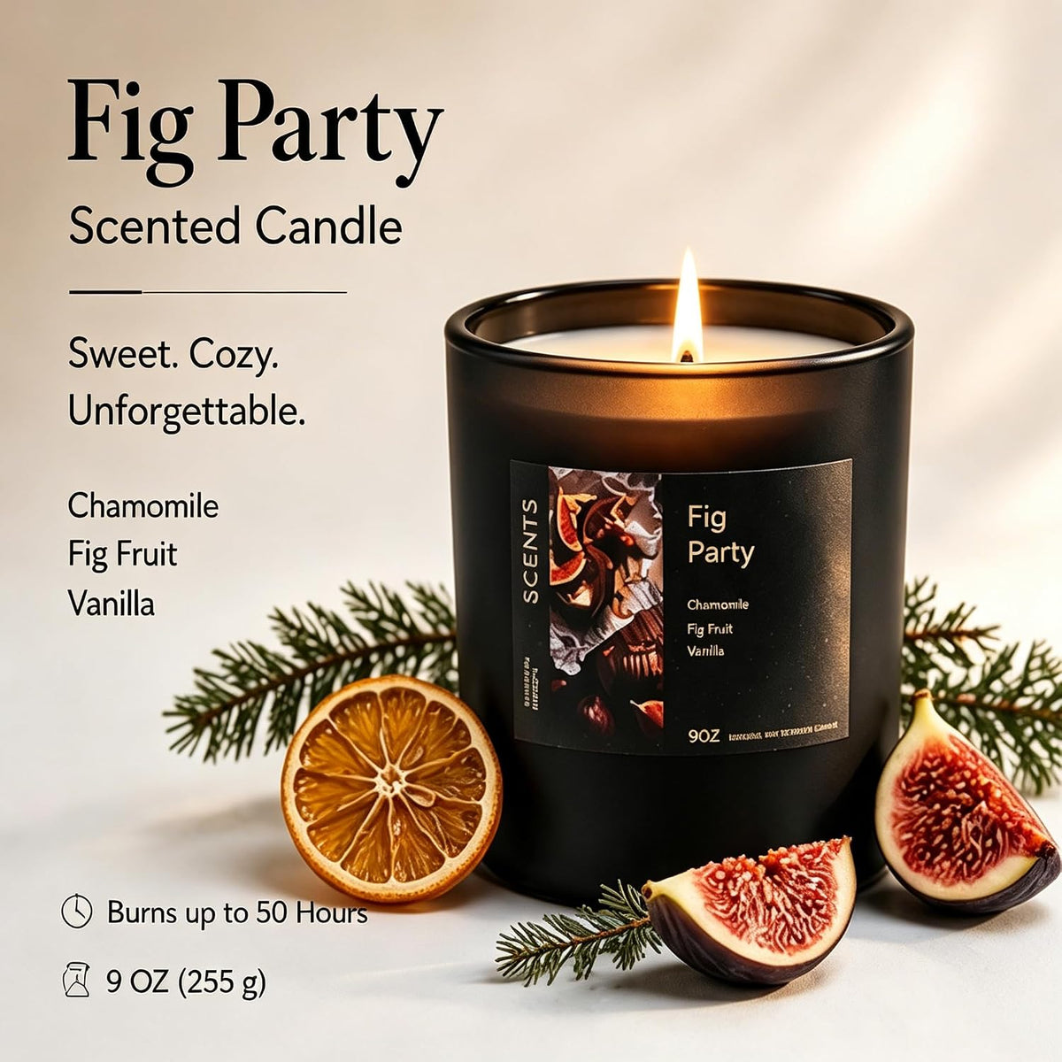 Scented Candle Fig & Fir