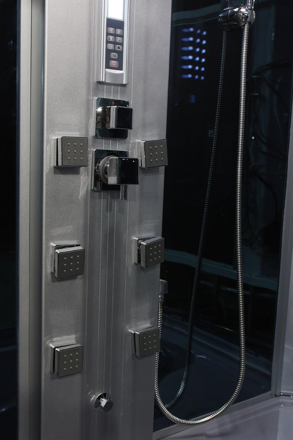 Sliding Door Steam Shower Enclosure Unit