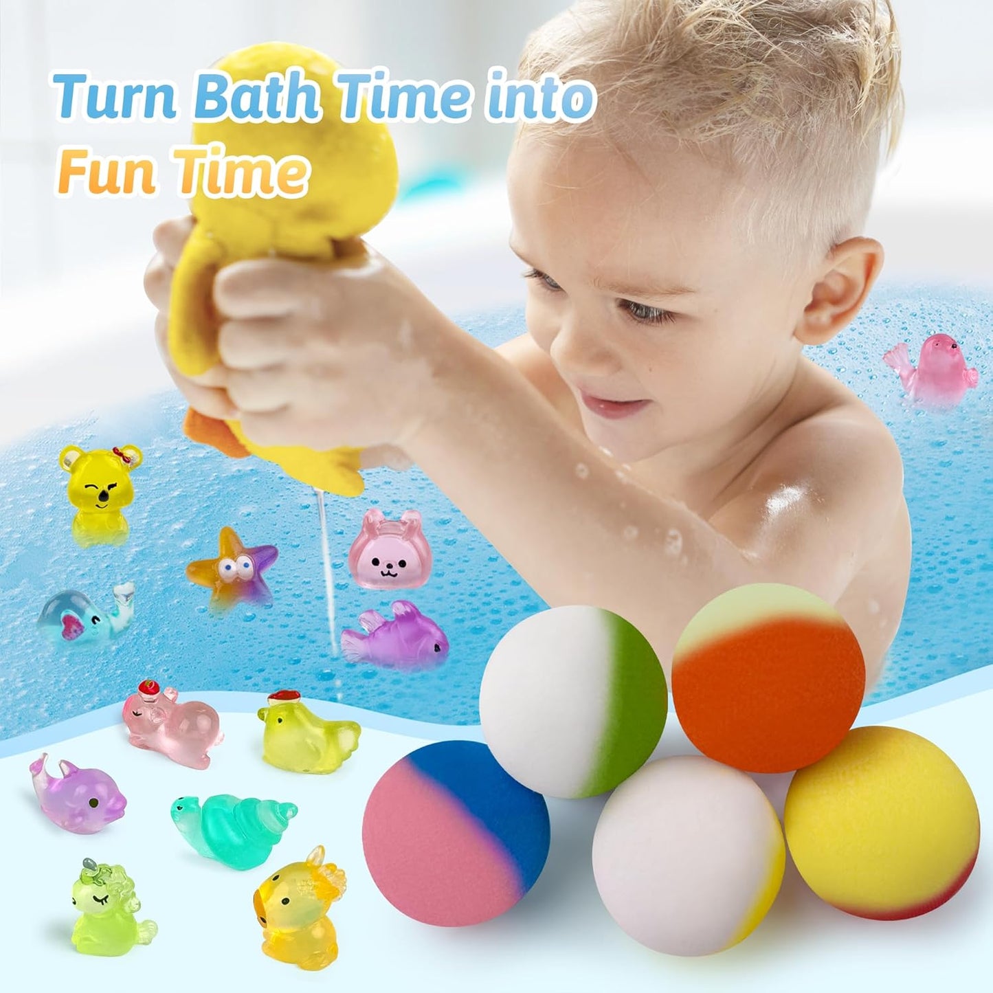 Bath Bombs for Kids with Toys Inside - 40 Pack Surprise Organic Natural Bath Bombs (Dino/Unicorn/Marine) for Boys & Girls, Perfect Christmas or Birthday Gift Set, Fun Toddler Toys for Children's Gifts