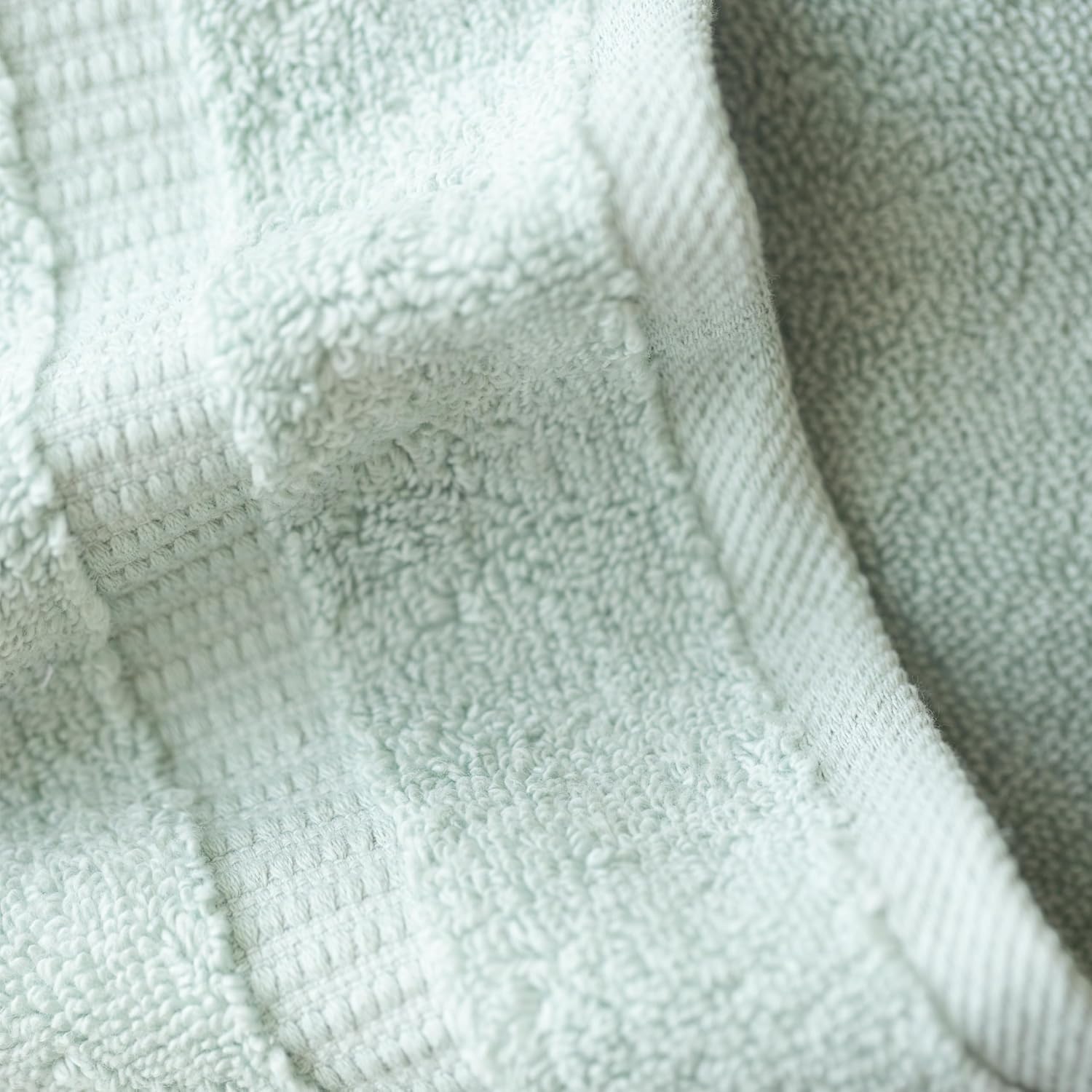 SALBAKOS 100% Turkish Cotton Hand Towel Set of 6 16x30 inch | Premium Quality | Hotel & Spa Collection | Soft, Absorbent, Long Lasting Hand Towels | Made in Turkey (Seafoam Green, 6 Hand Towels)