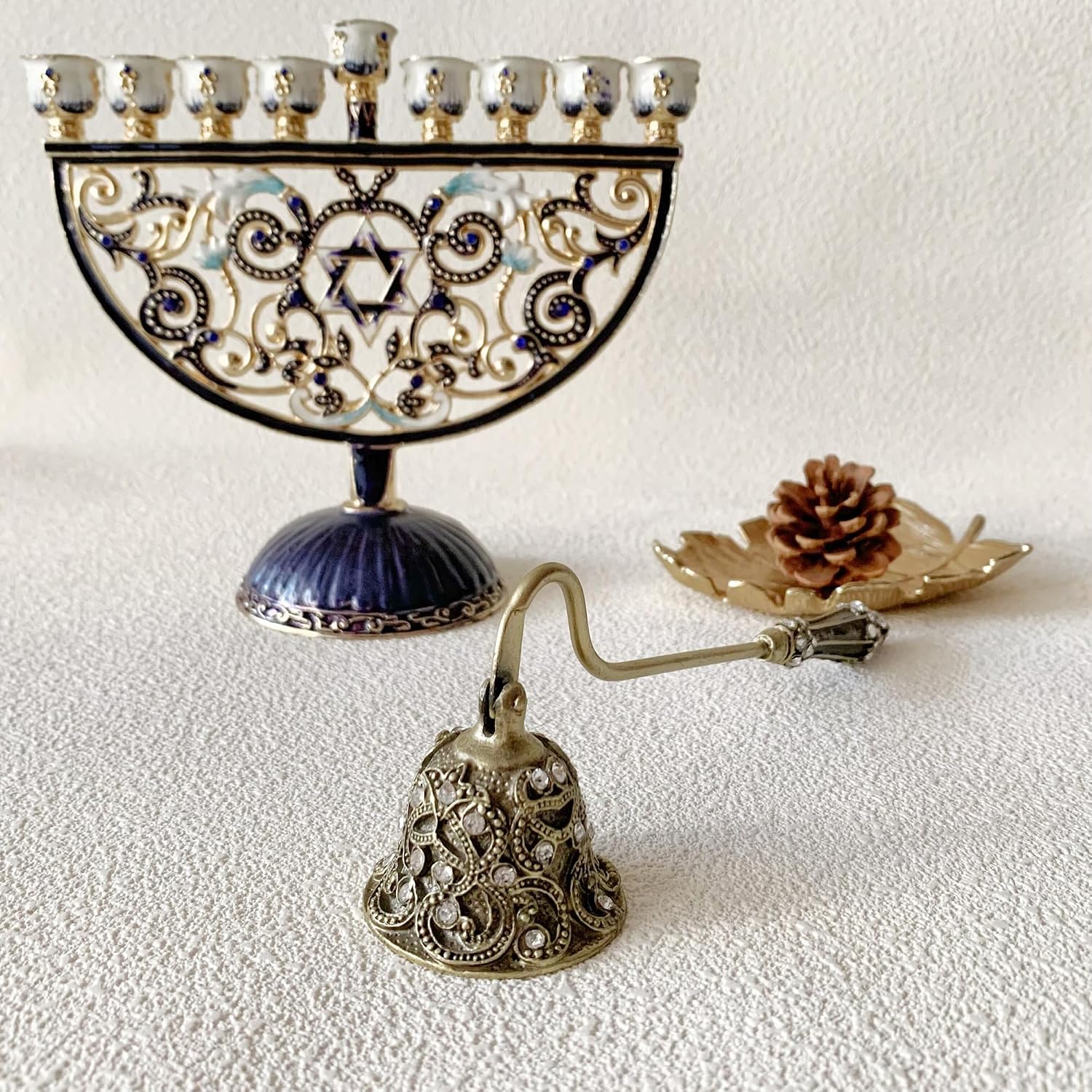 Candle Snuffer, Unique Candle Extinguisher Snuffer, Decorative Candle Extinguisher Metal Candle Tool
