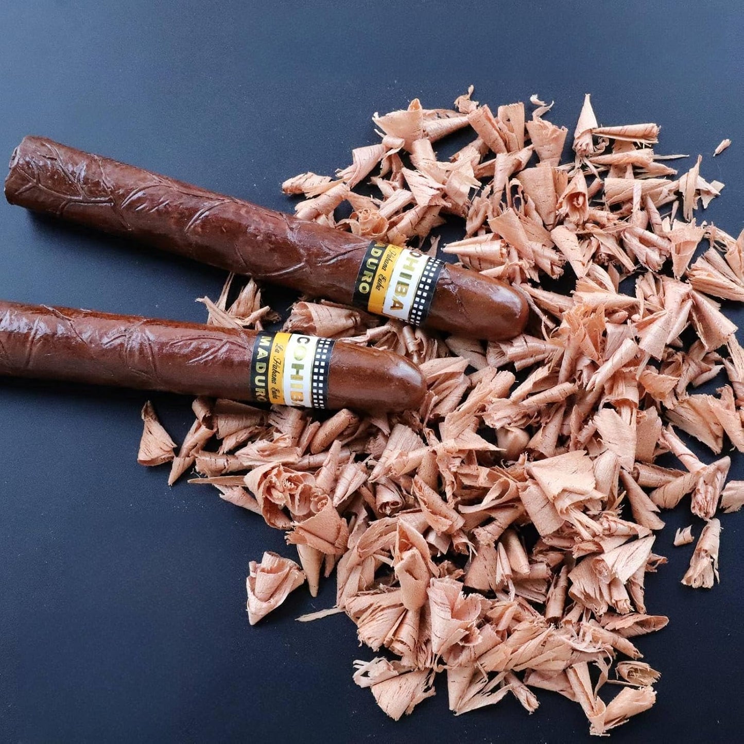 3.5 Oz Spanish Cedar Wood Chips for Cigar Humidor Cabinets and Boxes, Cedar Wood Shavings for Cigar Case and Wooden Cigar Humidor. Essential Cigar Accessories for Cigar Lovers