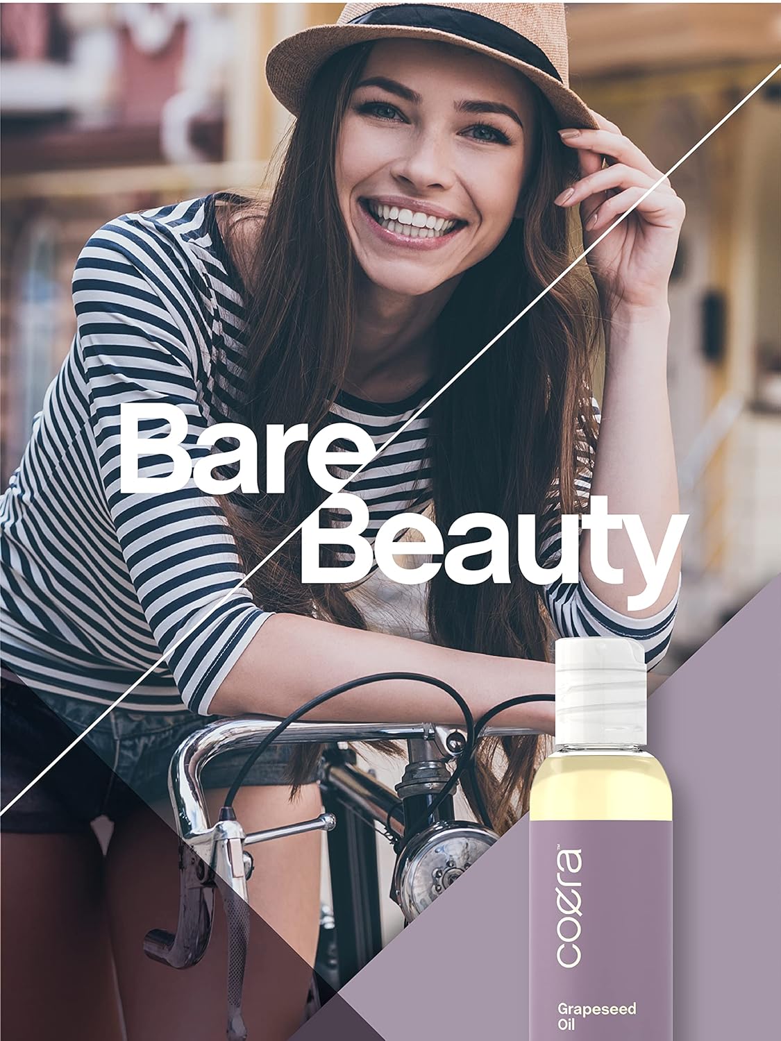 Coera Grapeseed Oil Cold Pressed | 4 fl oz | Moisturizer for Face, Hair, Skin, and Nails | Free of Parabens, SLS, & Fragrances