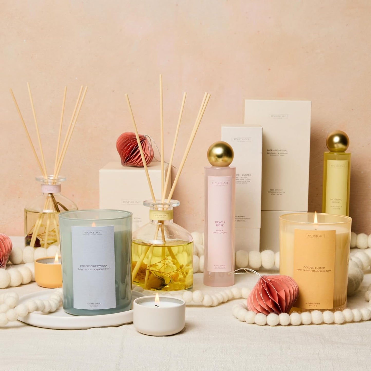 Bergamot & Jasmine Room Spray | Benevolence LA Air & Fabric Freshener for Home & Linen | Fresh Floral Scent, Relaxing Home Fragrance, Gift Idea for Women