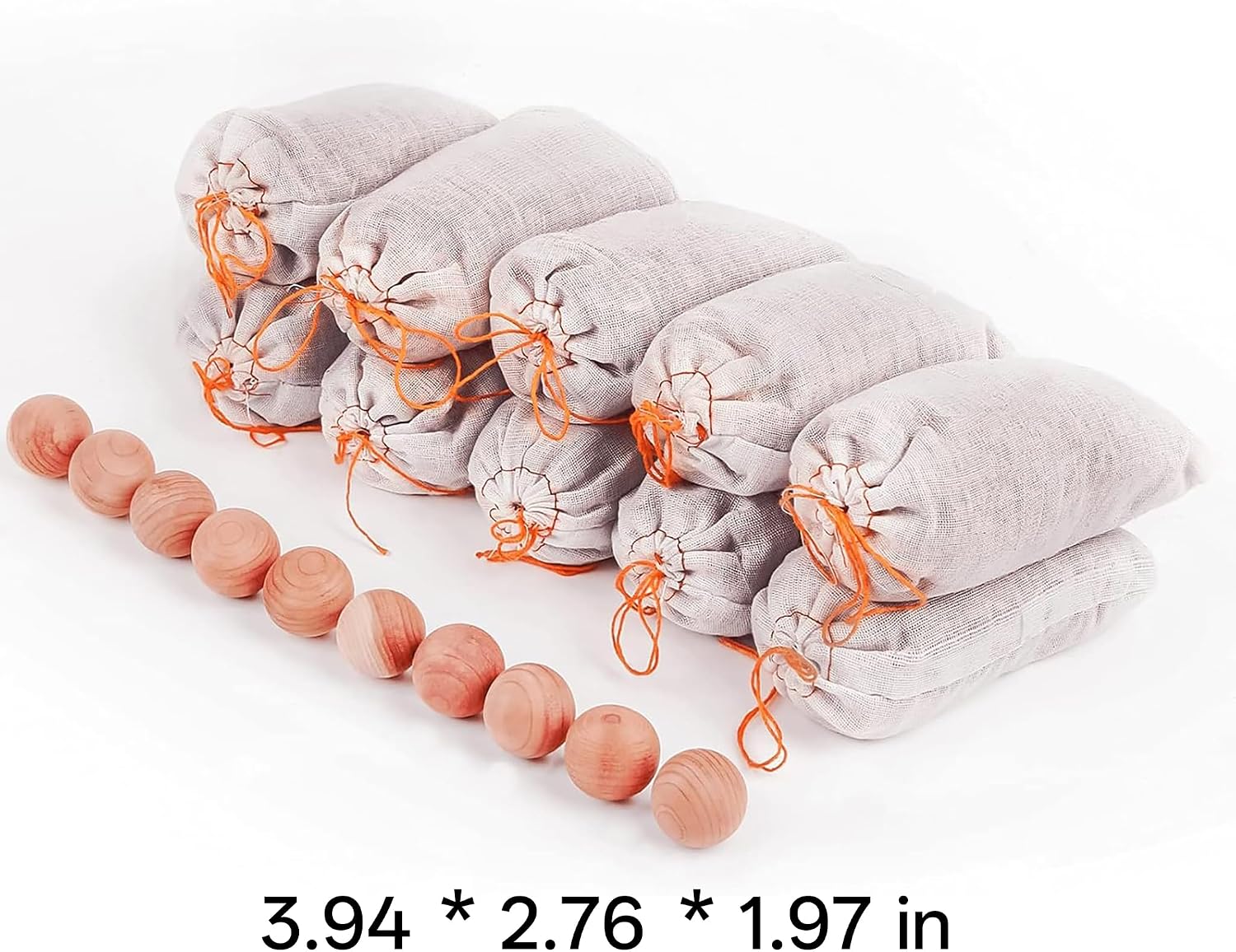 2026 New Cedar Bags and Sachets - Aromatic Cedar Wood Blocks and Shavings for Clothes and Shoes Storage, Ideal for Closets and Drawers, 20 Pack
