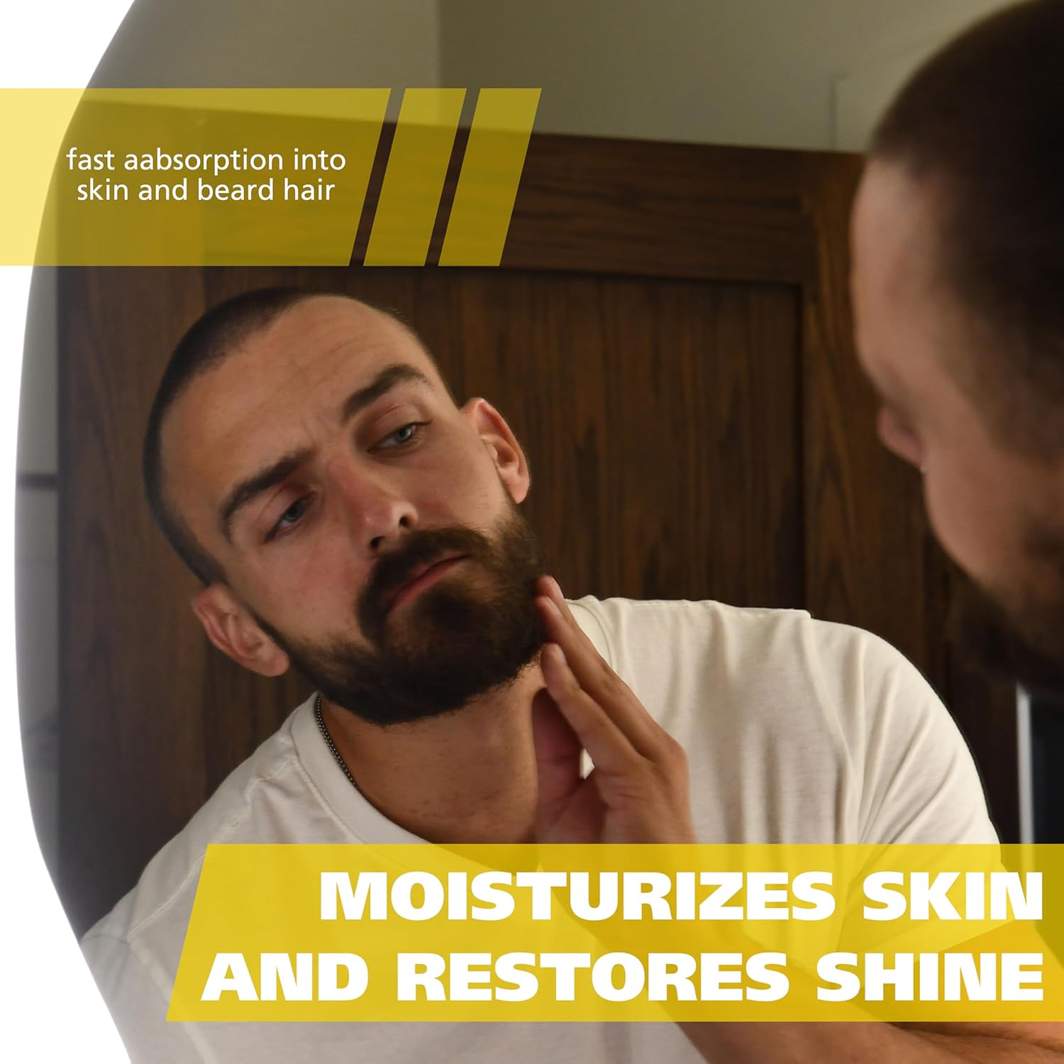 Wahl® Beard Oil for Men – Softens & Moisturizes Beard Hair, Soothes Skin Irritation - Contains Sweet Almond, Oat Kernel & Cinnamon Oils - Fresh Citrus Scent, 2.0 Fl Oz – Model 3028692