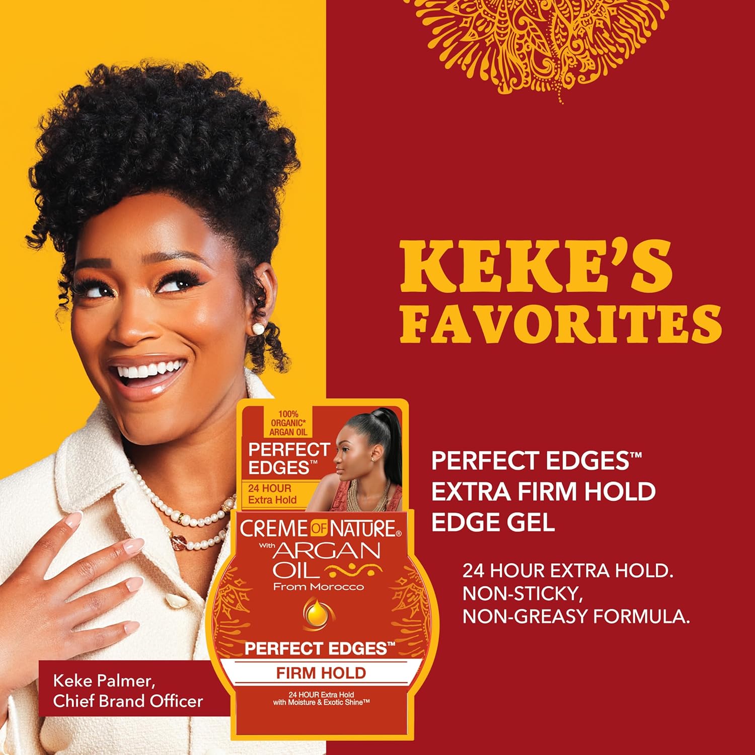 Creme of Nature® Argan Oil From Morocco Perfect Edges™ Extra Firm Hold