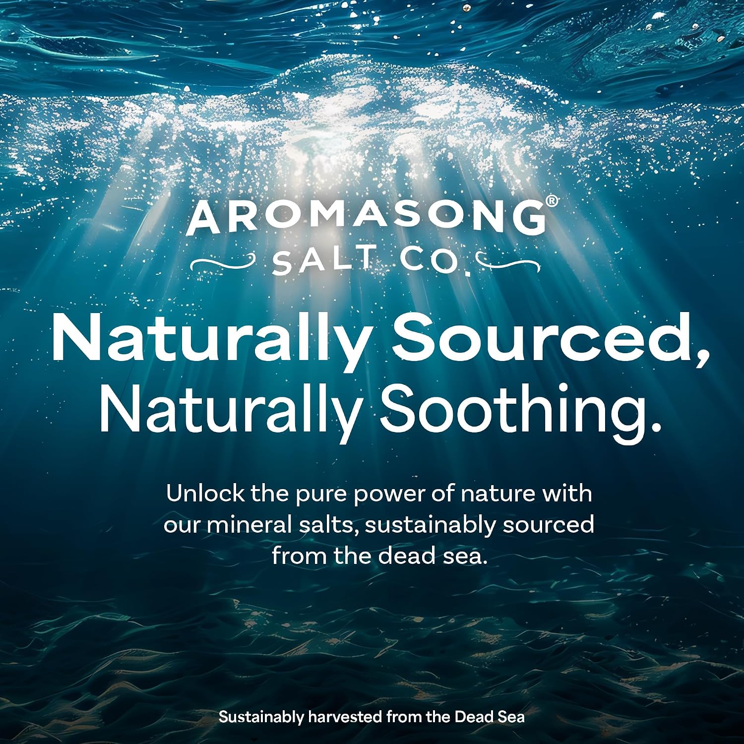 Aromasong Dead Sea Magnesium Flakes for Bath - More Than 16,325 Mg Magnesium Chloride per Bath - Superior Alternative to Epsom Salt - Used as Muscle & Foot Soak - 4 Lb Bag