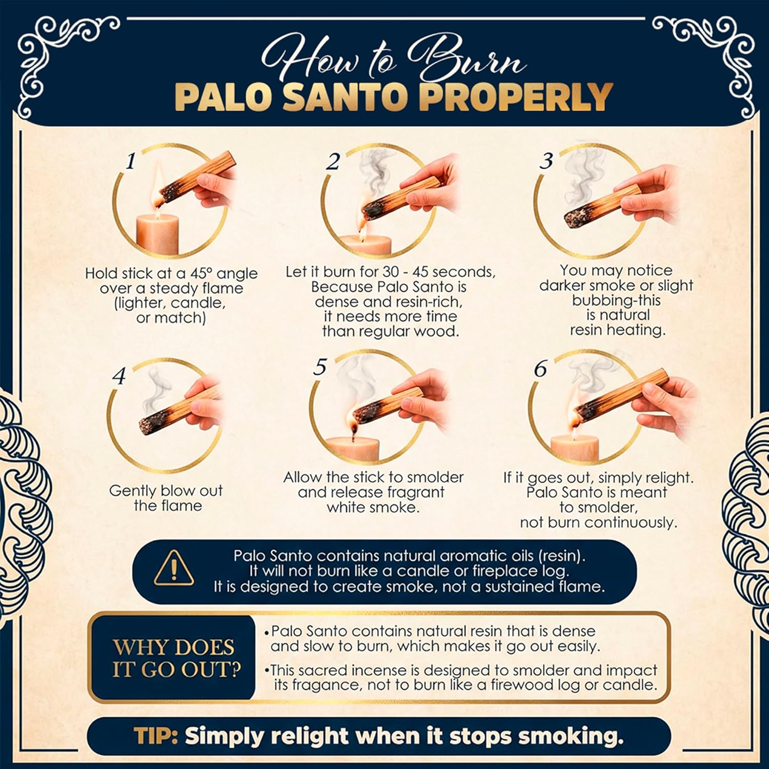 Palo Santo Smudging Sticks – 12 Pack (4 oz / 110 g) | Natural Palo Santo Incense Sticks from Peru | Resin-Rich Aromatic Sticks for Smudging & Meditation
