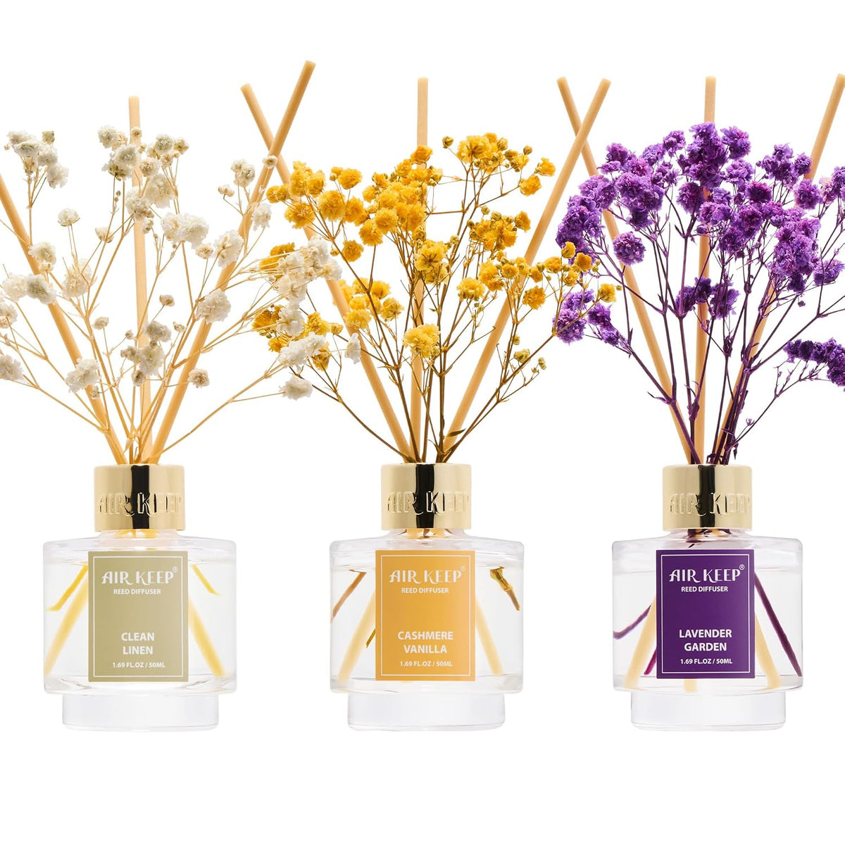 Airkeep Reed Diffuser Set of 3