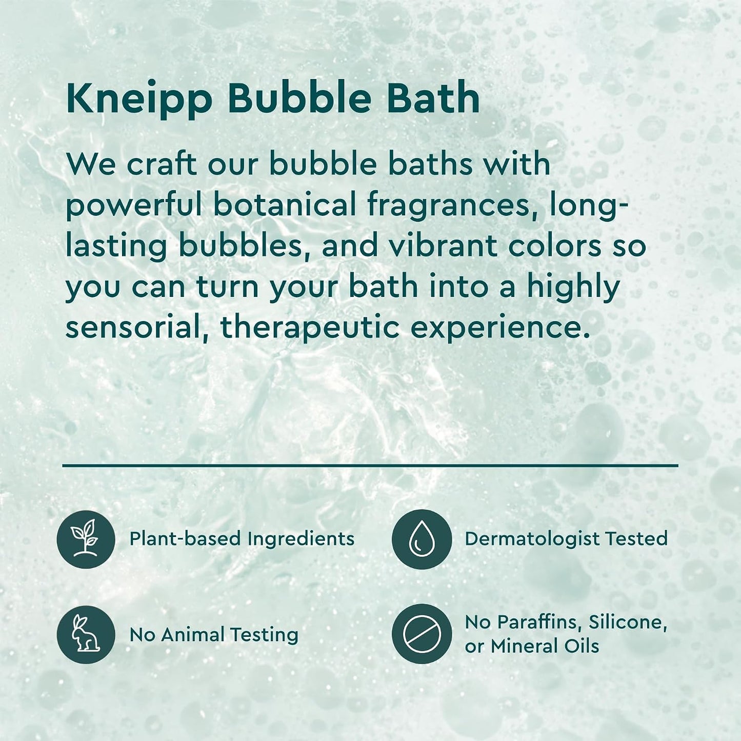 Kneipp Under the Weather Eucalyptus Aromatherapy Bubble Bath - Good for Respiratory Wellness - Vegan - Sulfate Free - 13.5 fl oz - Up to Eight Baths