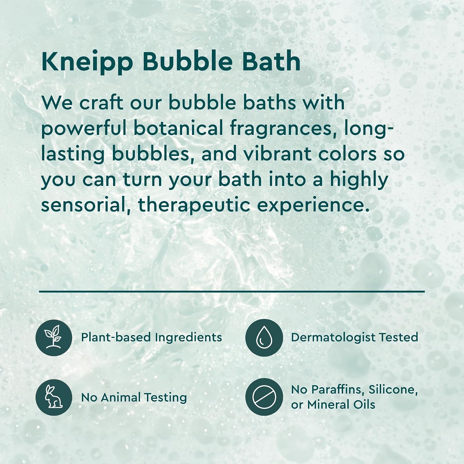 Kneipp Under the Weather Eucalyptus Aromatherapy Bubble Bath - Good for Respiratory Wellness - Vegan - Sulfate Free - 13.5 fl oz - Up to Eight Baths