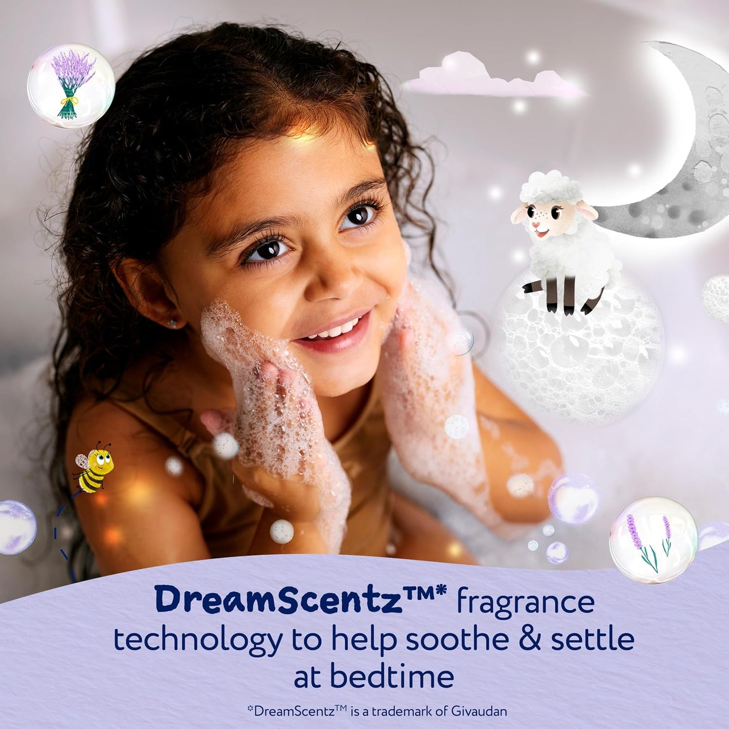 Childs Farm SlumberTime Bath Soak, Lavender & Moon Milk 250ml US