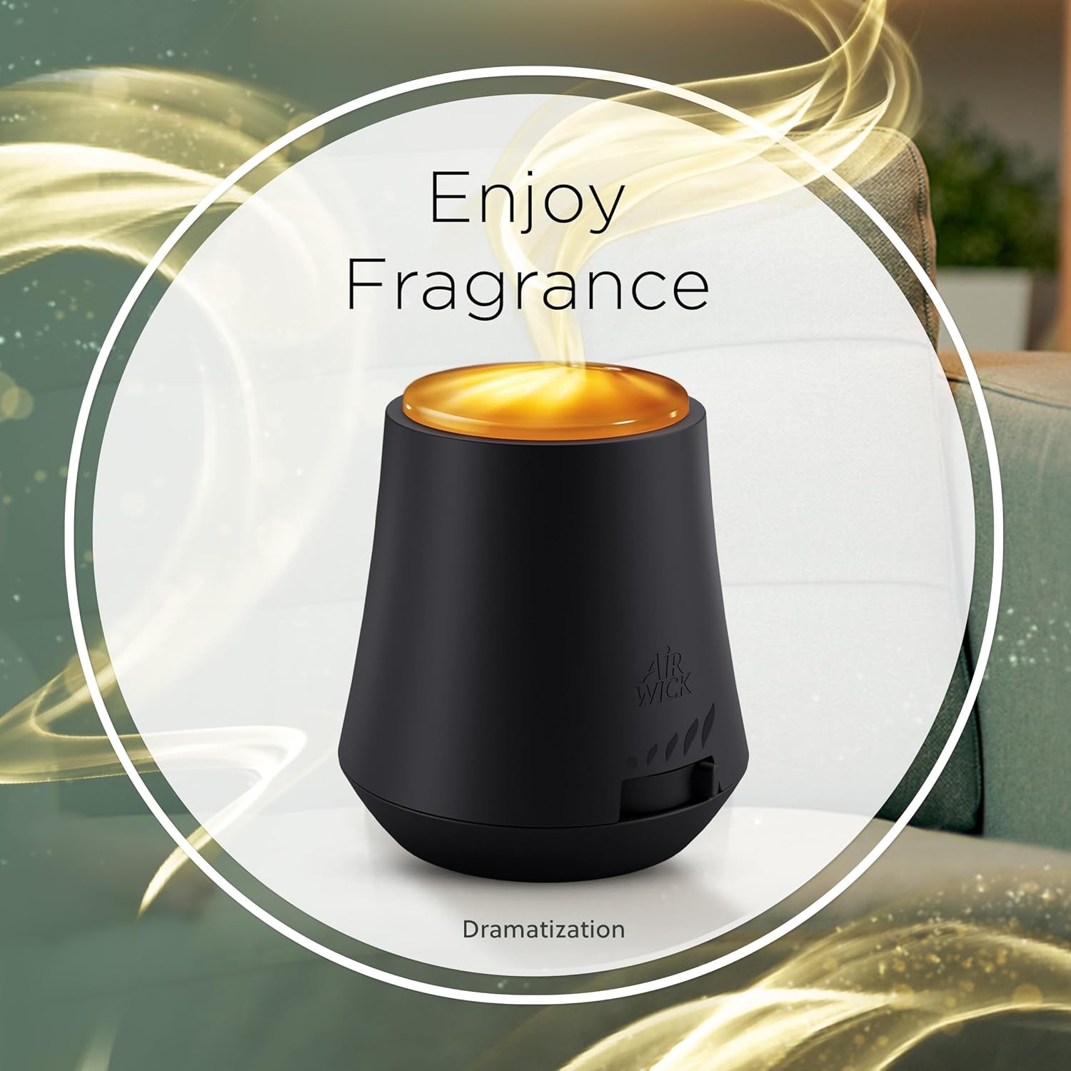 Air Wick Essential Mist Refill, 2 ct, Lush Honeysuckle & Raspberry, Essential Oils Diffuser, Air Freshener