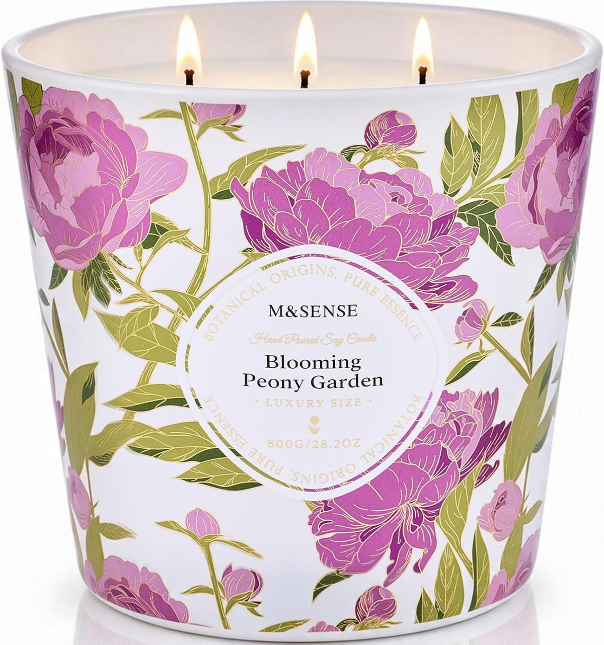 M&SENSE Peony Garden Scented Candle