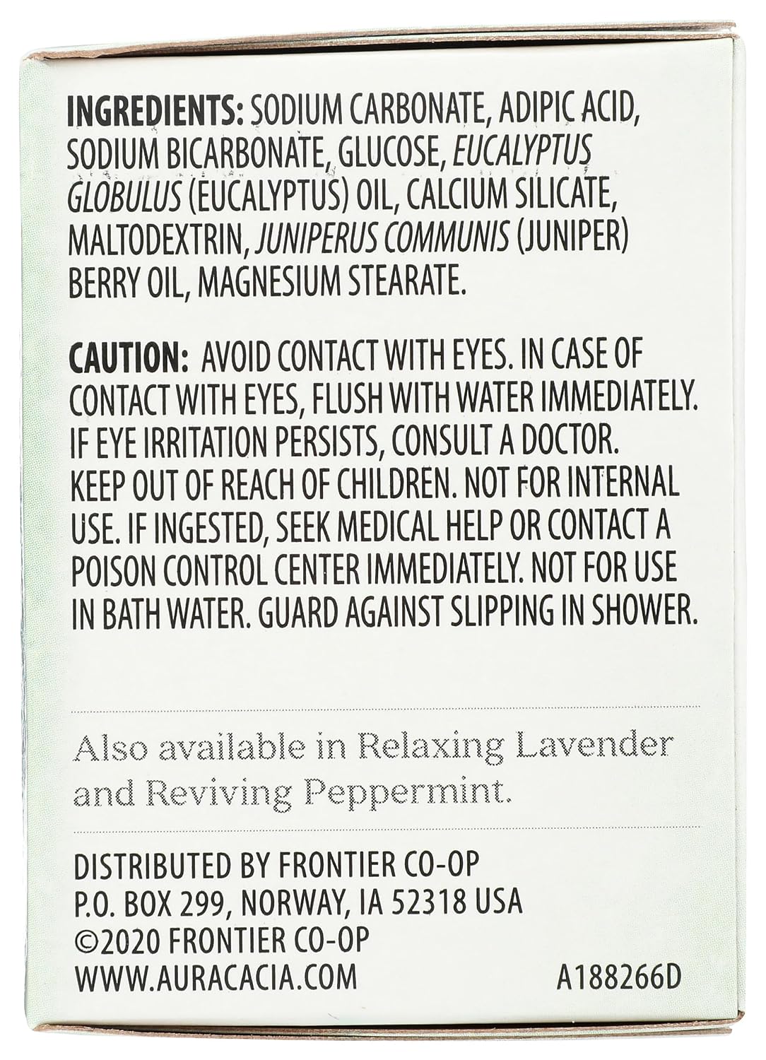 Aura Cacia Purifying Shower Tablets, 3 OZ