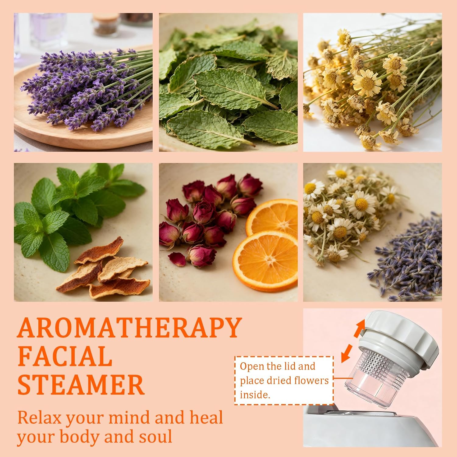 Facial Steamer,Face Steamer,Nano Lonic Steamer for Face With 360° Rotating Arm,Face Steamer for Facial Deep Cleaning,Portable Facial Steamers Professional-Facial Spa for Personal Care at Home or Salon