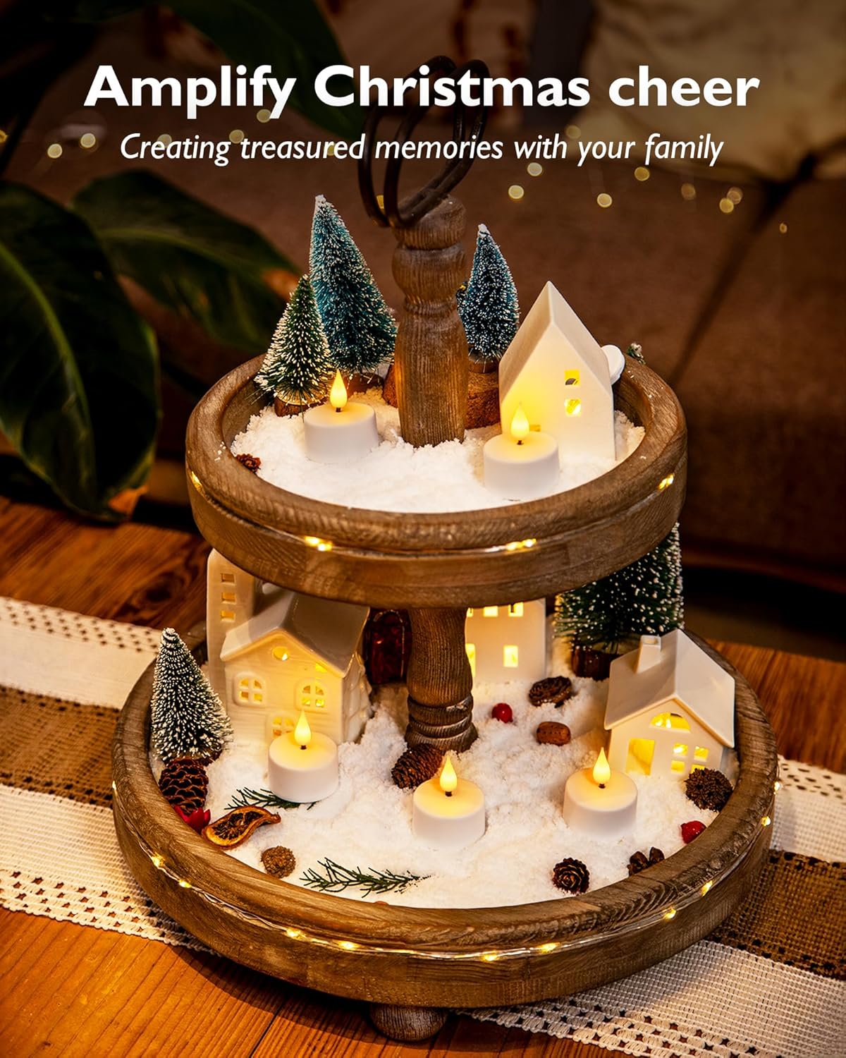 Homemory Rechargeable Tea Lights Flameless Candles with Remote Timer, Battery Operated LED Tealight Candles, USB Candles for Wedding Table Centerpiece Reception Banquet Christmas Halloween, 6-Pack