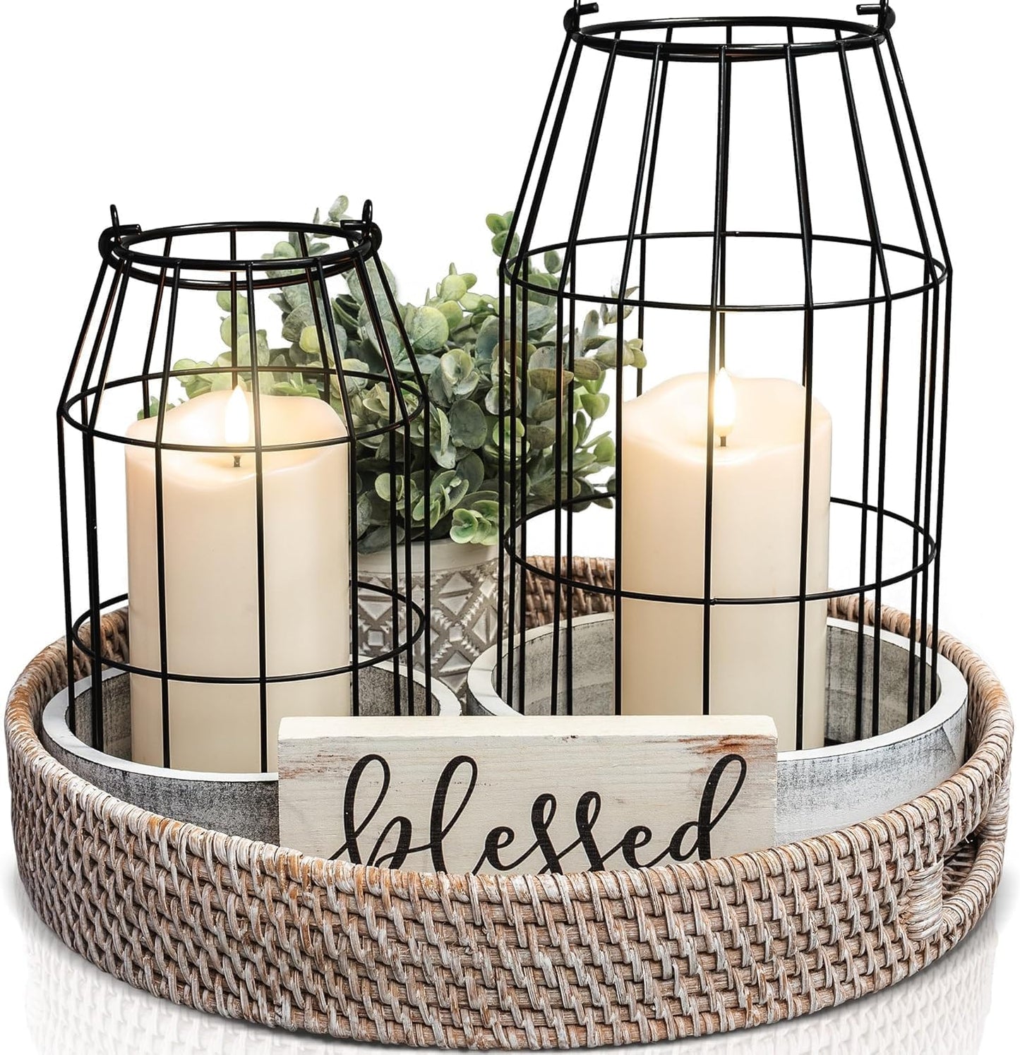 ANGELLOONG Flickering Flameless Candles, Realistic Battery Operated Candles with Remote and Timer, Set of 3 LED Candles for Fall Room Home Wedding Decor Centerpieces Table Party Christmas Decorations