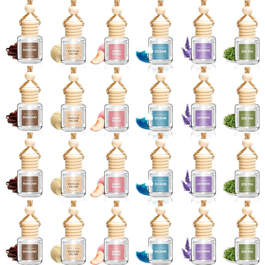 AROIC 24 Pack Car Air Freshener Diffuser