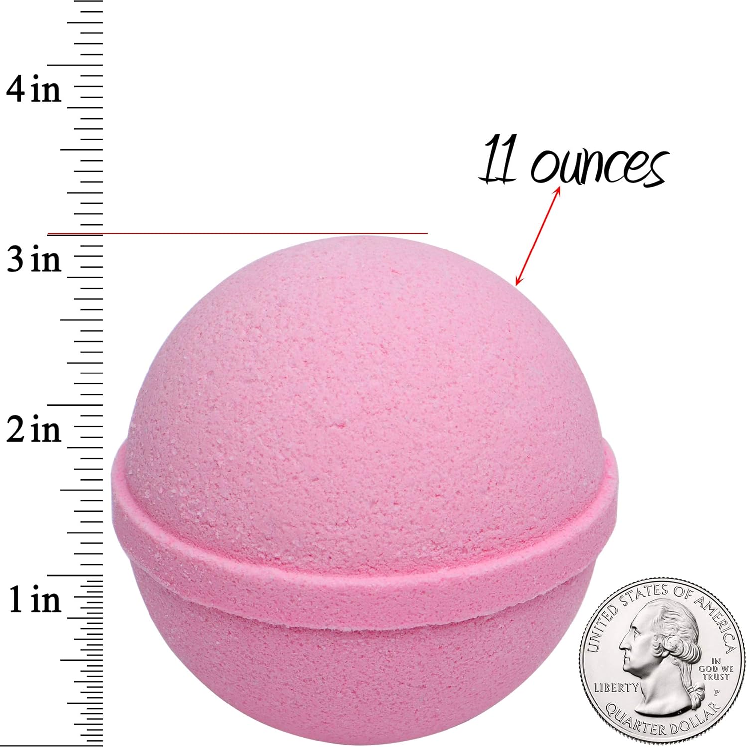 Mermaid Love Potion Bath Bombs Gift Set of 2 with Size 6 Ring Inside Each Made in USA