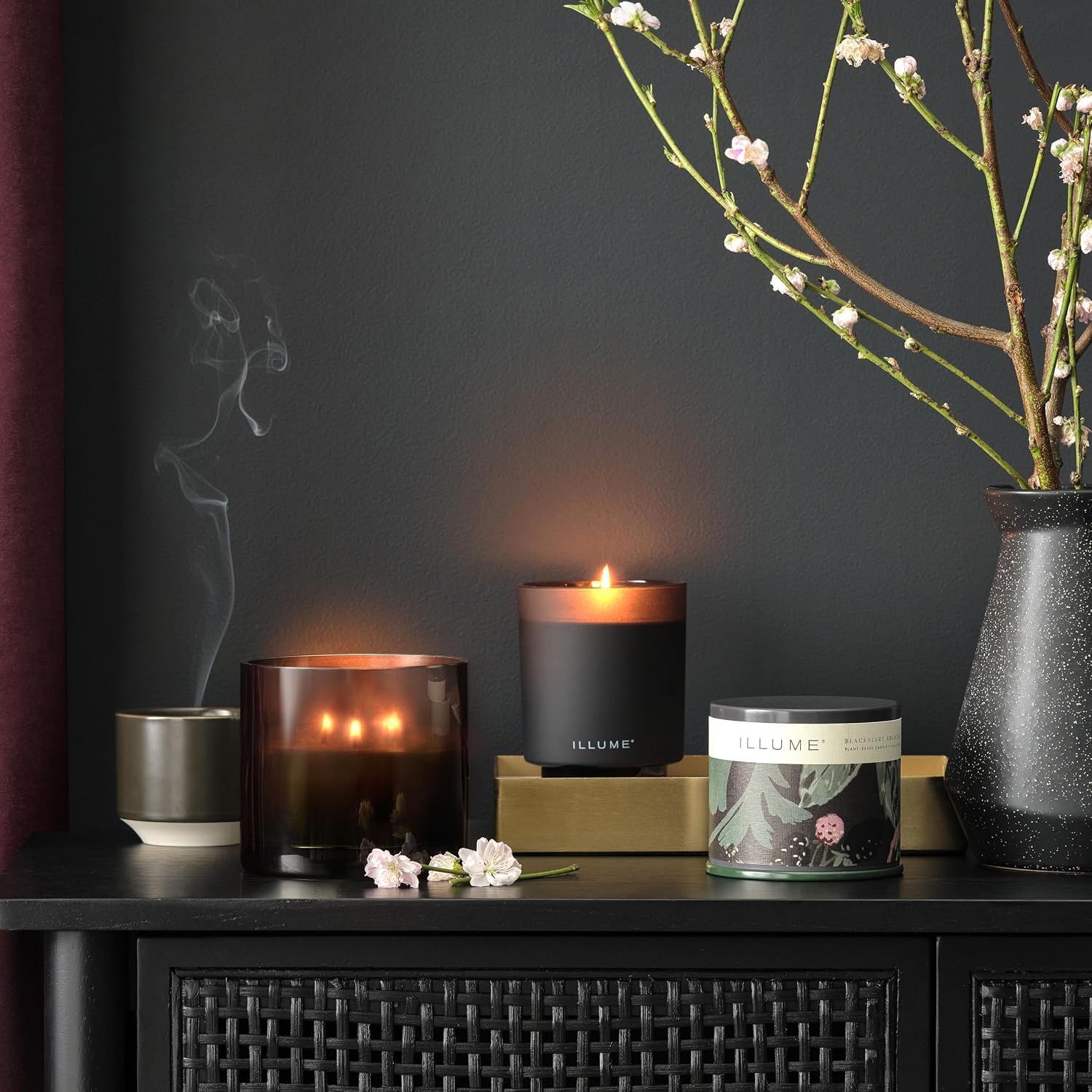 Illume Beautifully Done Essentials BlackBerry Absinthe Aromatic, Diffuser Refill