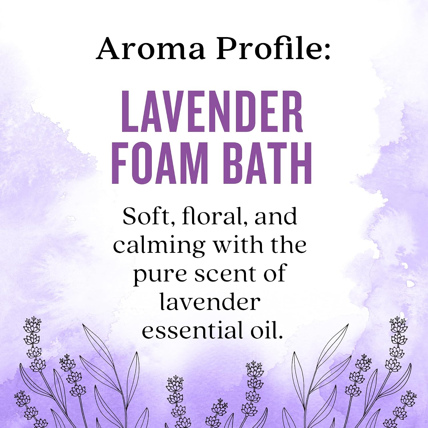 Aura Cacia Calming Lavender Kids Foam Bath, Gentle Relaxing Bubbles with Pure Essential Oils, Bedtime Soothing Formula | 2.5 Ounce (Pack of 1)