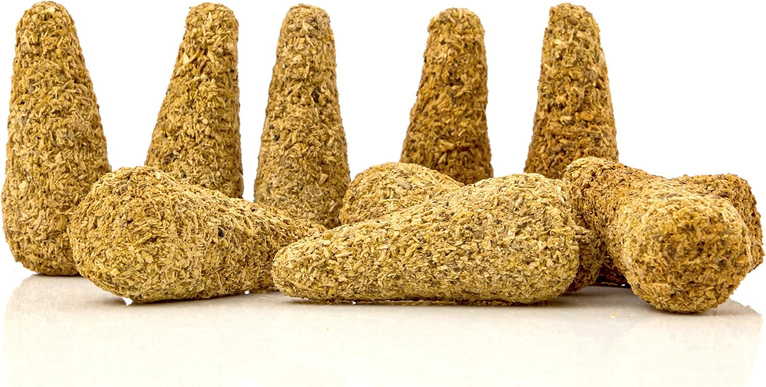 Alternative Imagination Palo Santo Incense Cones - Pack of 20 Natural Holy Wood Cones, Sustainably Sourced in Ecuador - Sweet Woodsy Aroma for Meditation, Relaxation, Ritual & Home Fragrance