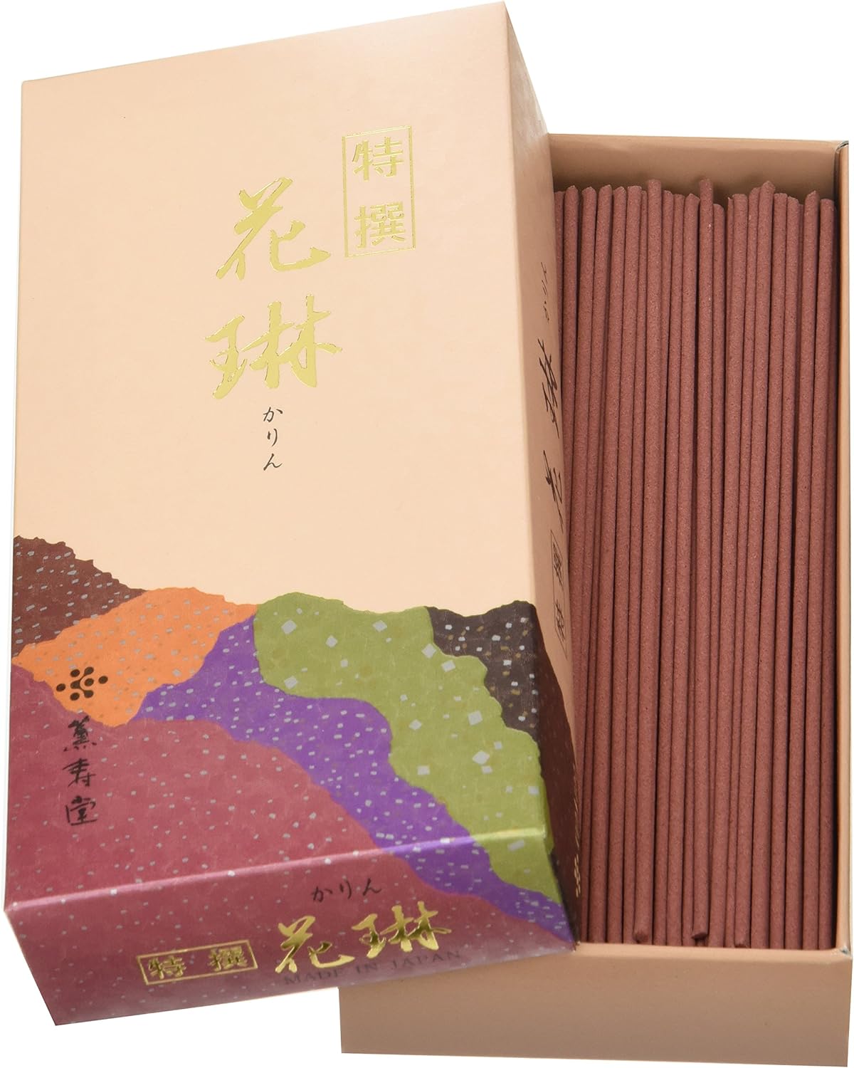 Tokusen Karin Excellent Sandalwood Fragrant Incense Small Size #017 Made in Japan