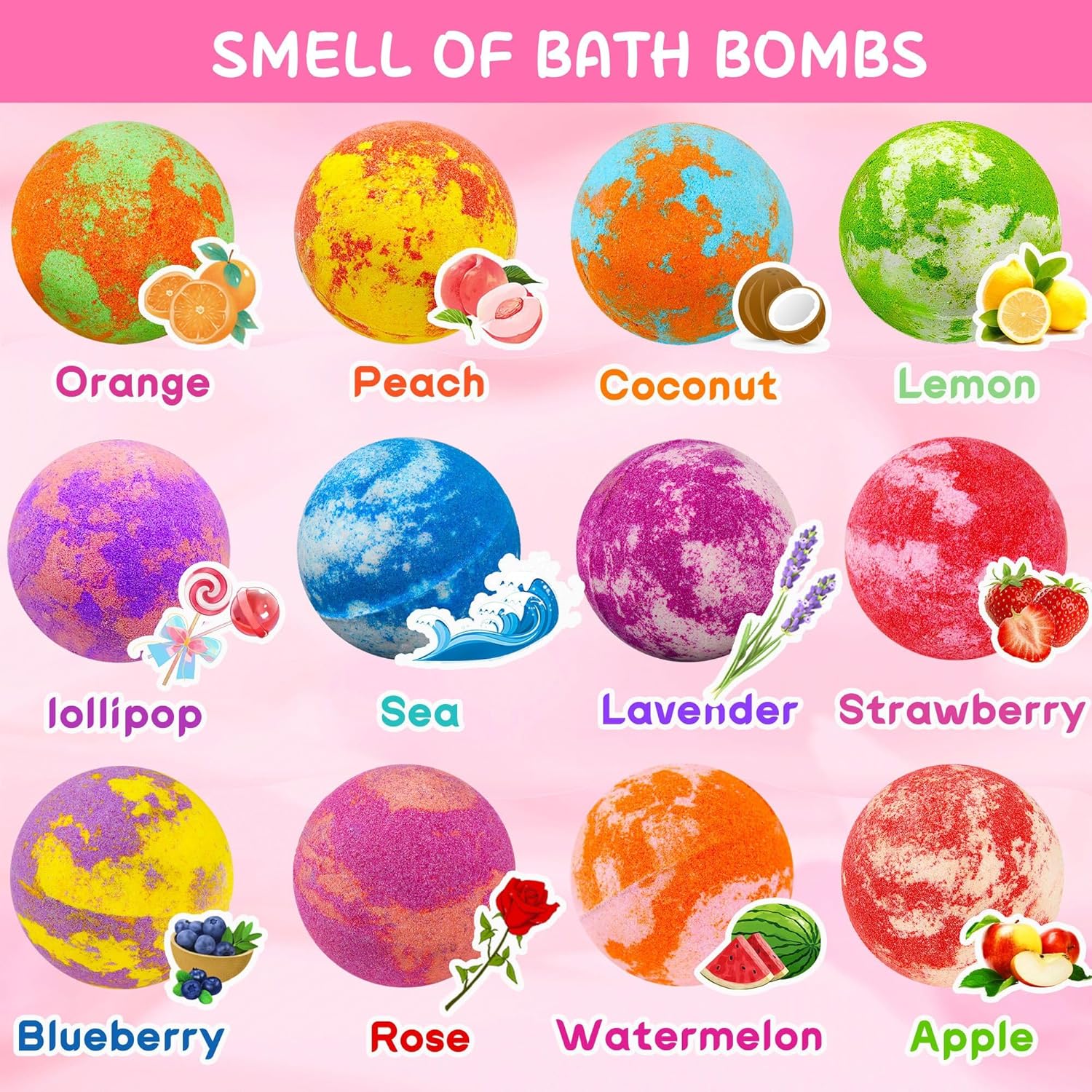 Unicorn Bath Bombs with Surprise Toys Inside for Kids Girls 3 4 5 6 7 8 Years Old Birthday Gift for Girls Bath Bombs with Surprise Jewelry Inside for Kids Toddler Girl Birthday Christmas Easter Gifts
