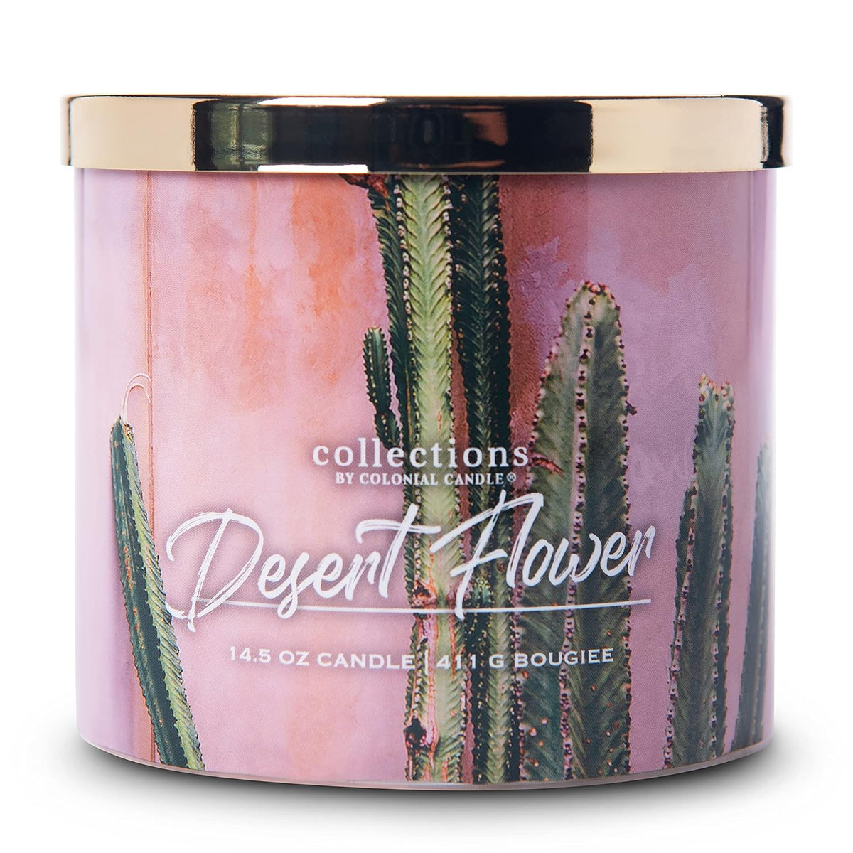 Colonial Candle Desert Flower Scented Jar Candle