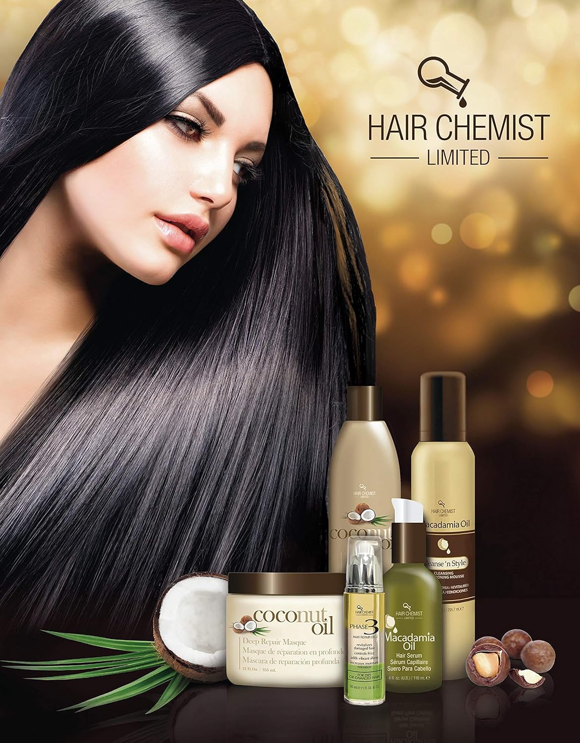 Hair Chemist Coconut Oil Deep Repair Masque 8 ounce