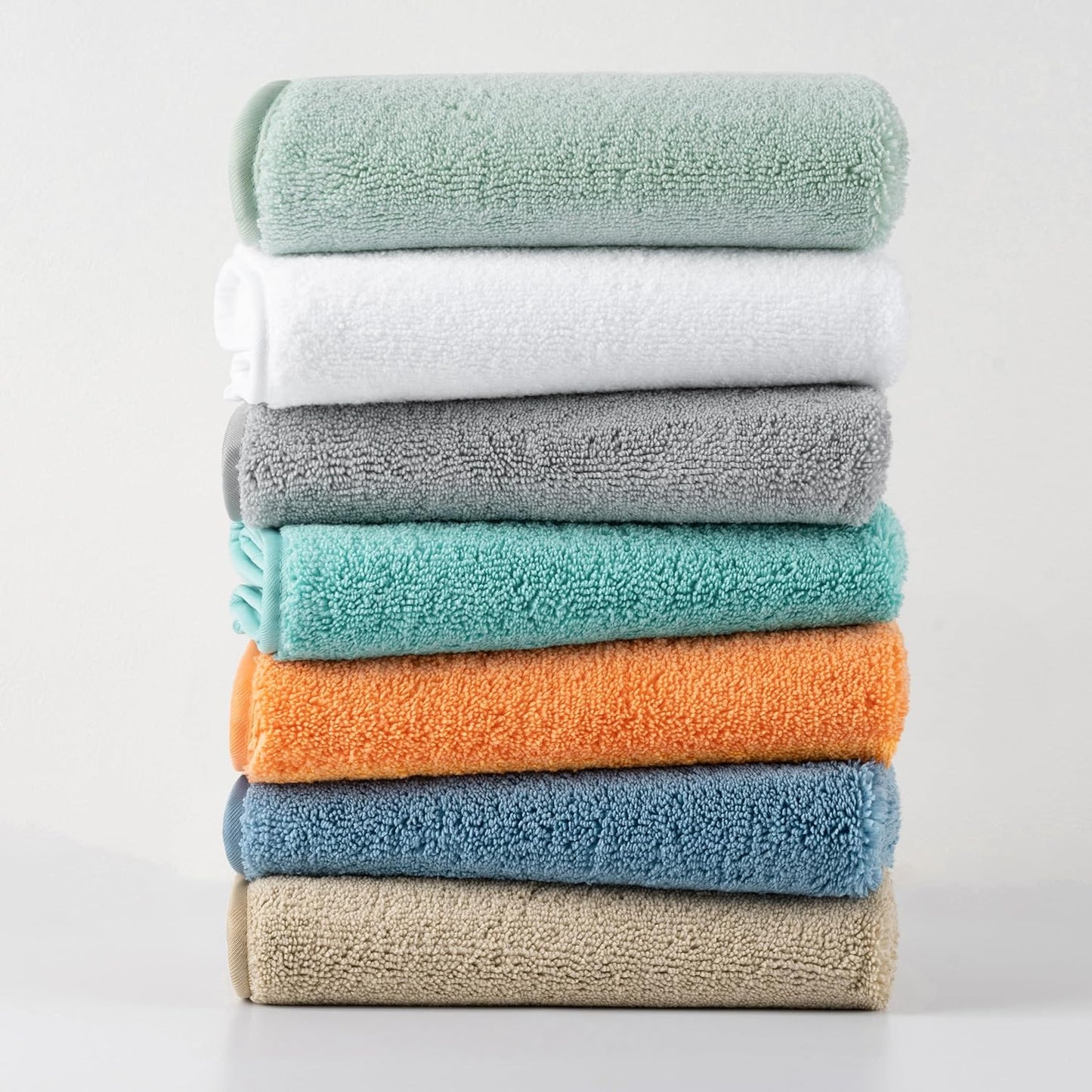 MICROFI New Microfiber Bath Towel Set, 3 Piece, Oversize, Quick Dry, Lint Free, Includes Body, Hand and Face Towels