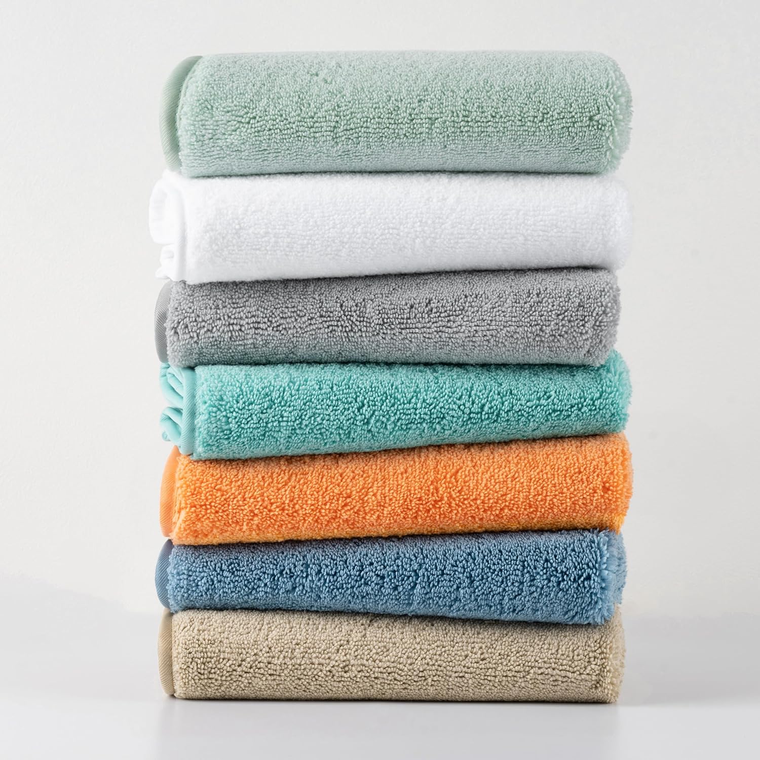 MICROFI New Microfiber Bath Towel Set, 3 Piece, Oversize, Quick Dry, Lint Free, Includes Body, Hand and Face Towels