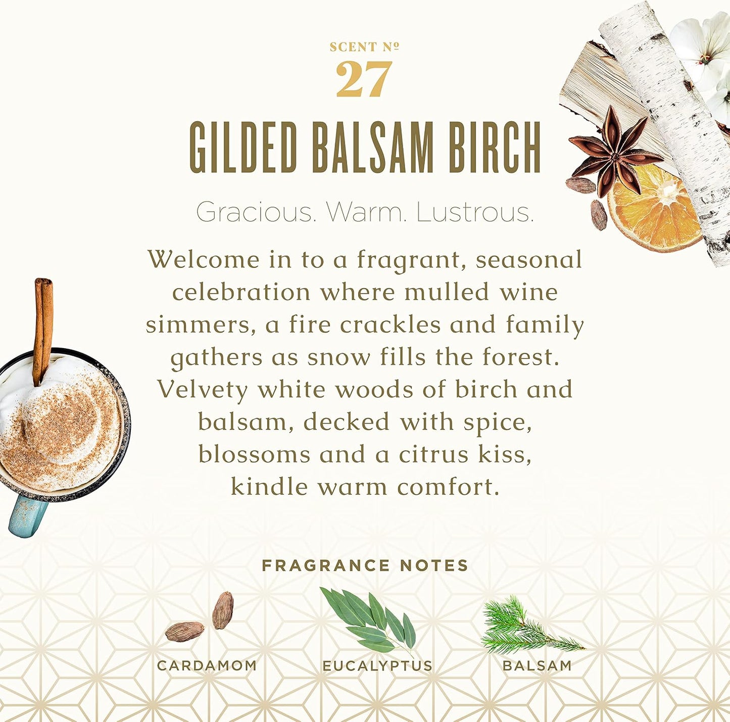 Caldrea Linen And Room Spray Air Freshener, Made With Essential Oils, Plant-Derived And Other Thoughtfully Chosen Ingredients, Gilded Balsam Birch, 16 Oz