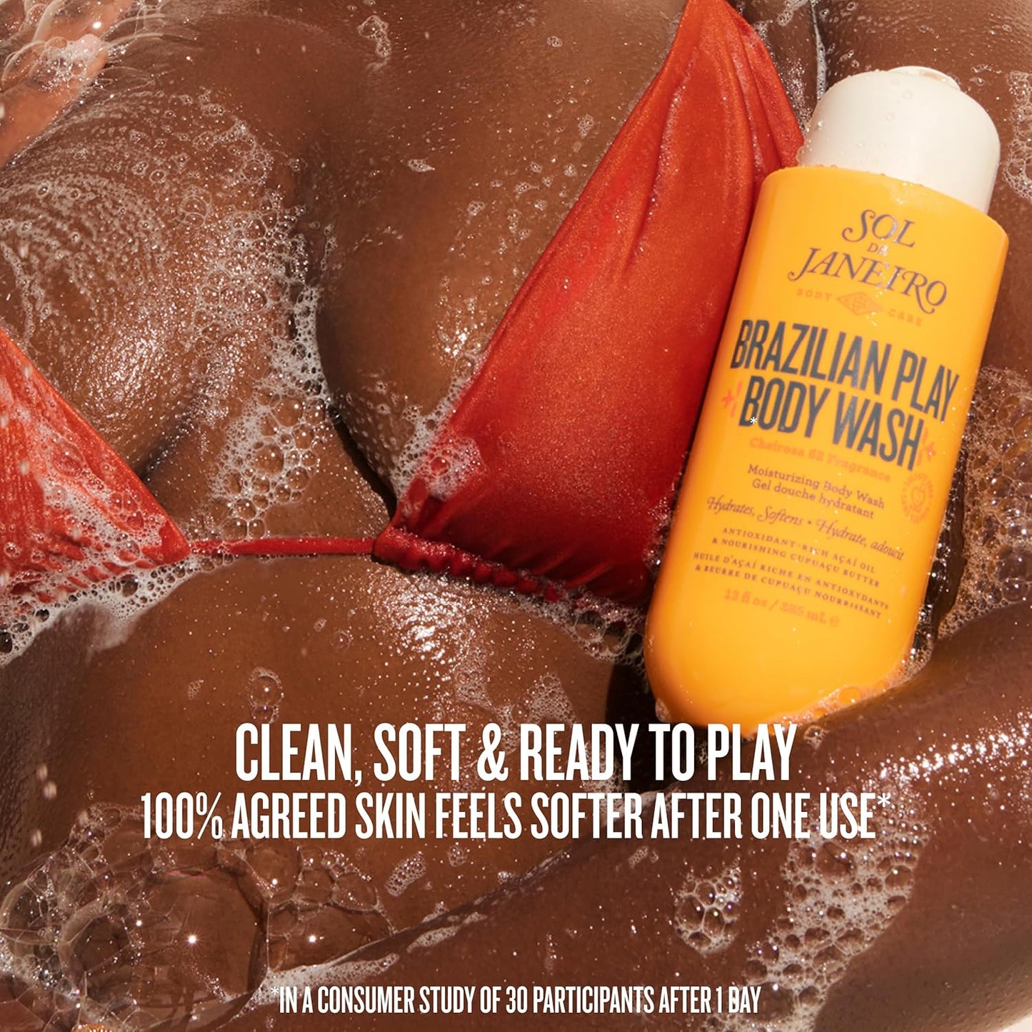 Sol de Janeiro Brazilian Play Body Wash | Moisturizing Shower Gel in Cheirosa 62 Scent