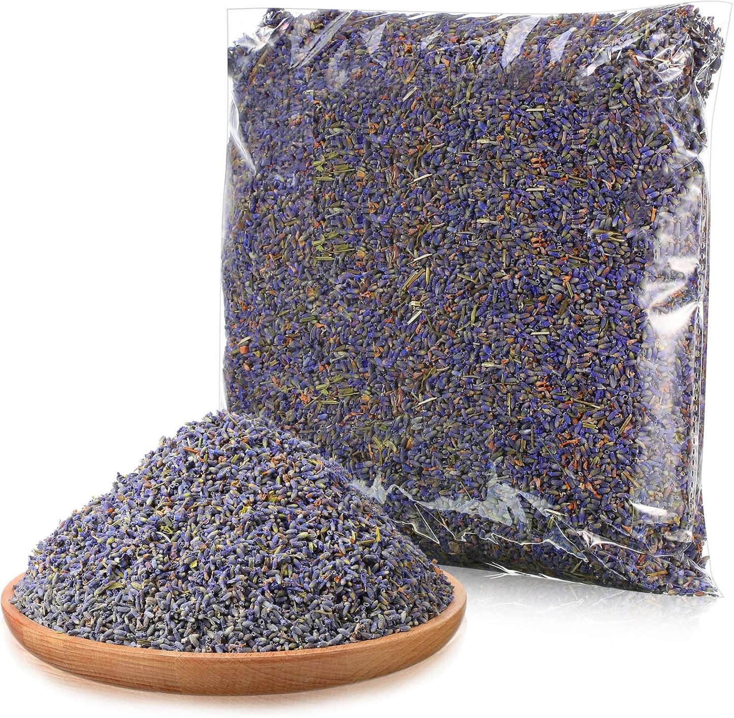 Treela 3 Pound Dried Lavender Bulk Dry Lavender Buds Fragrant Flower Petals for DIY Wedding Gift Crafts Fragrance Sachets